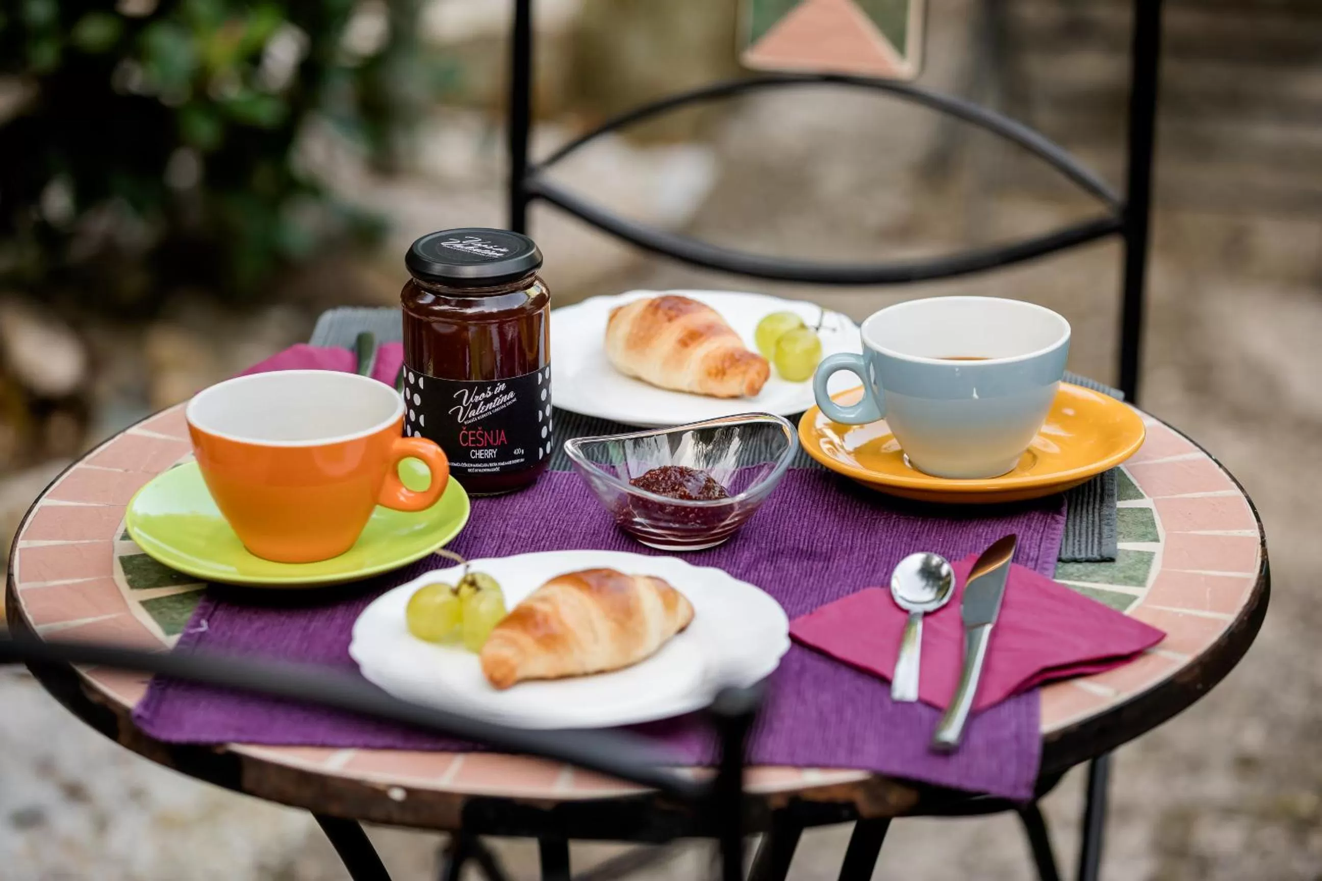 Buffet breakfast in B&B Miracolo di Mare Retro