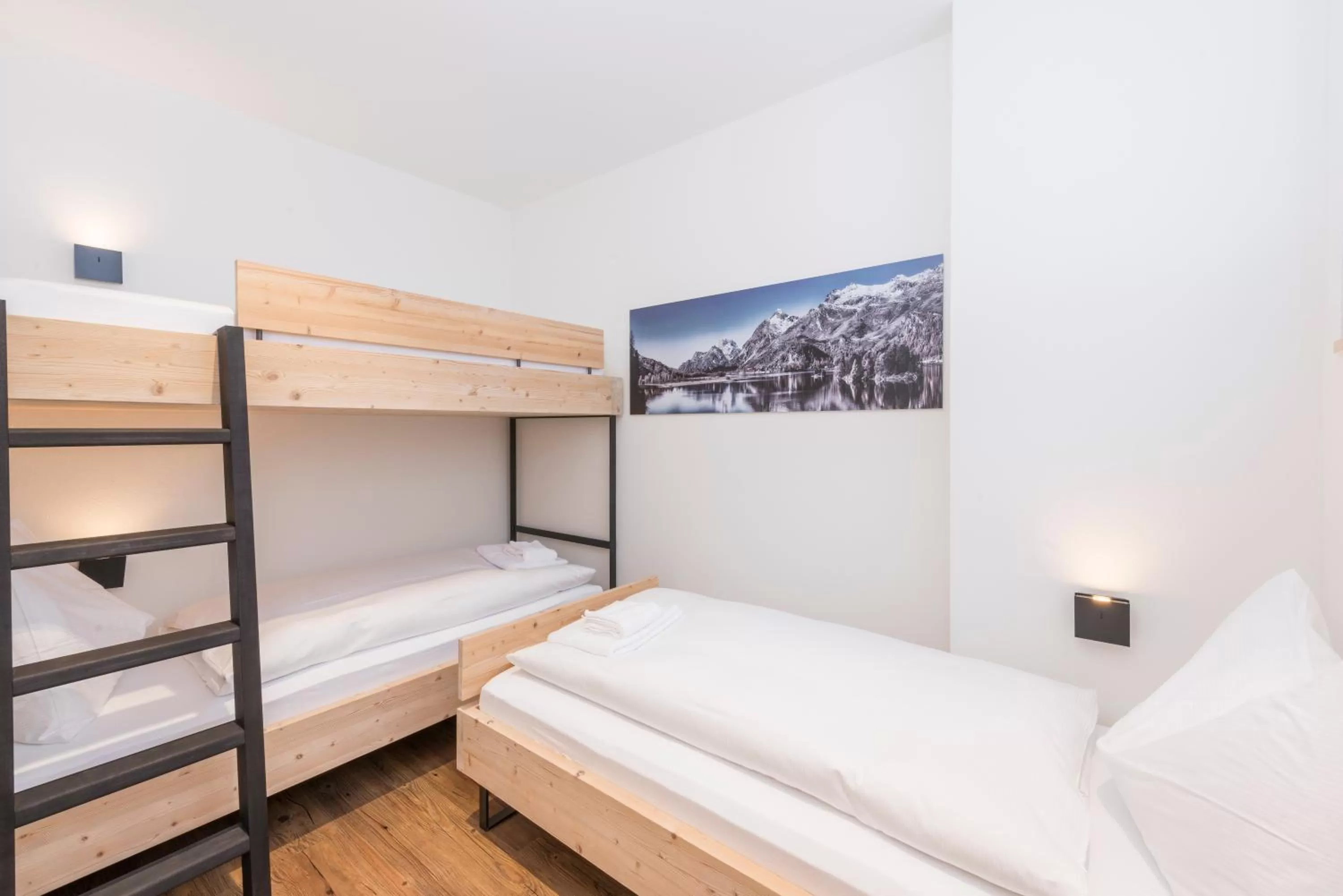 bunk bed, Bed in Randolins Familienresort