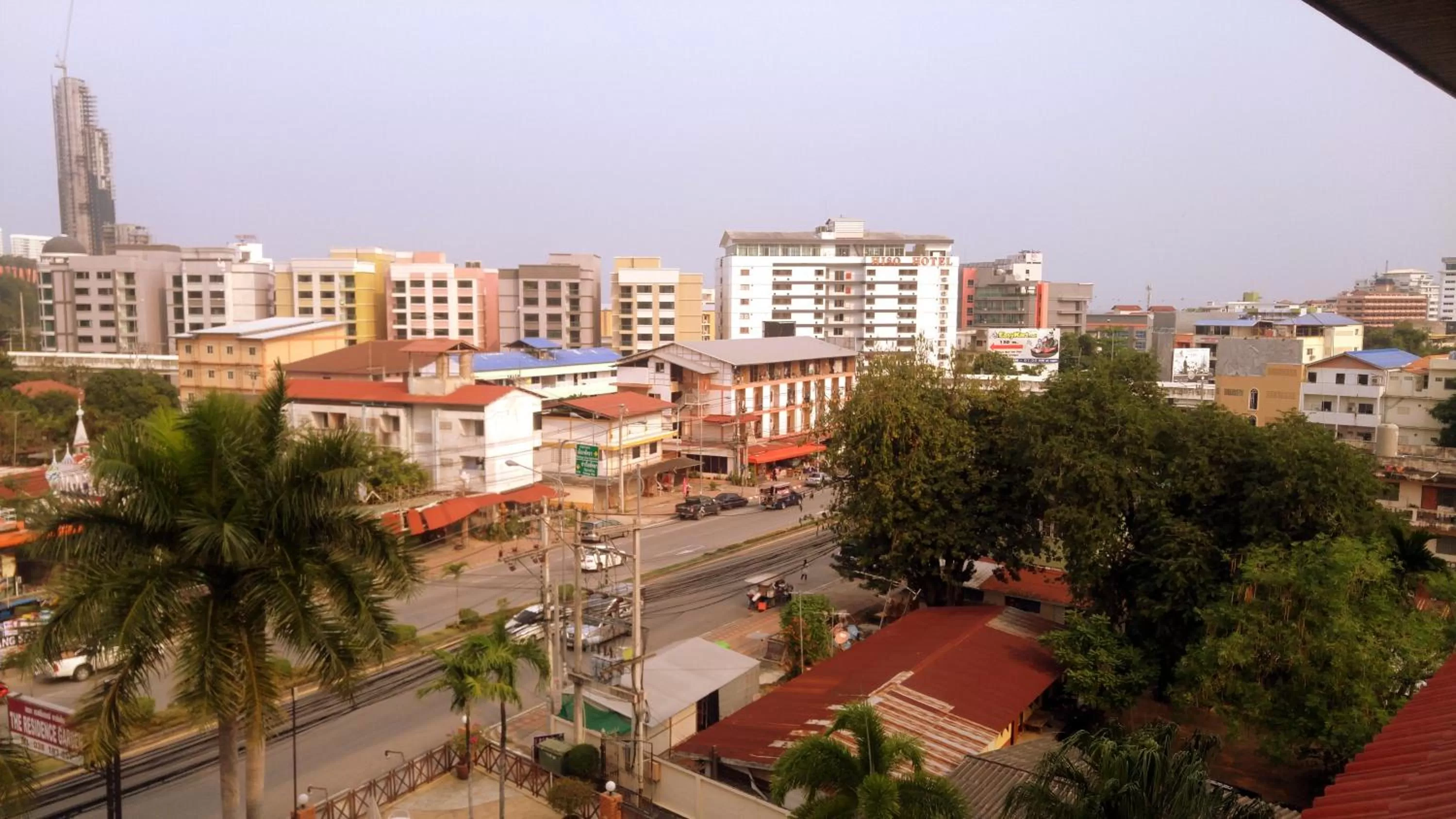 City view in The Residence Garden