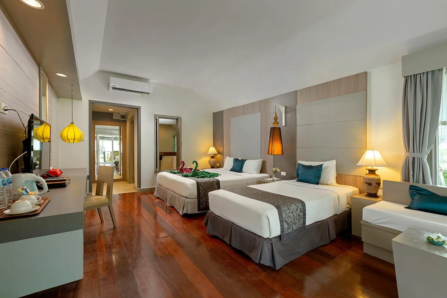 Bedroom, Bed in Nakara Long Beach Resort - SHA Extra Plus
