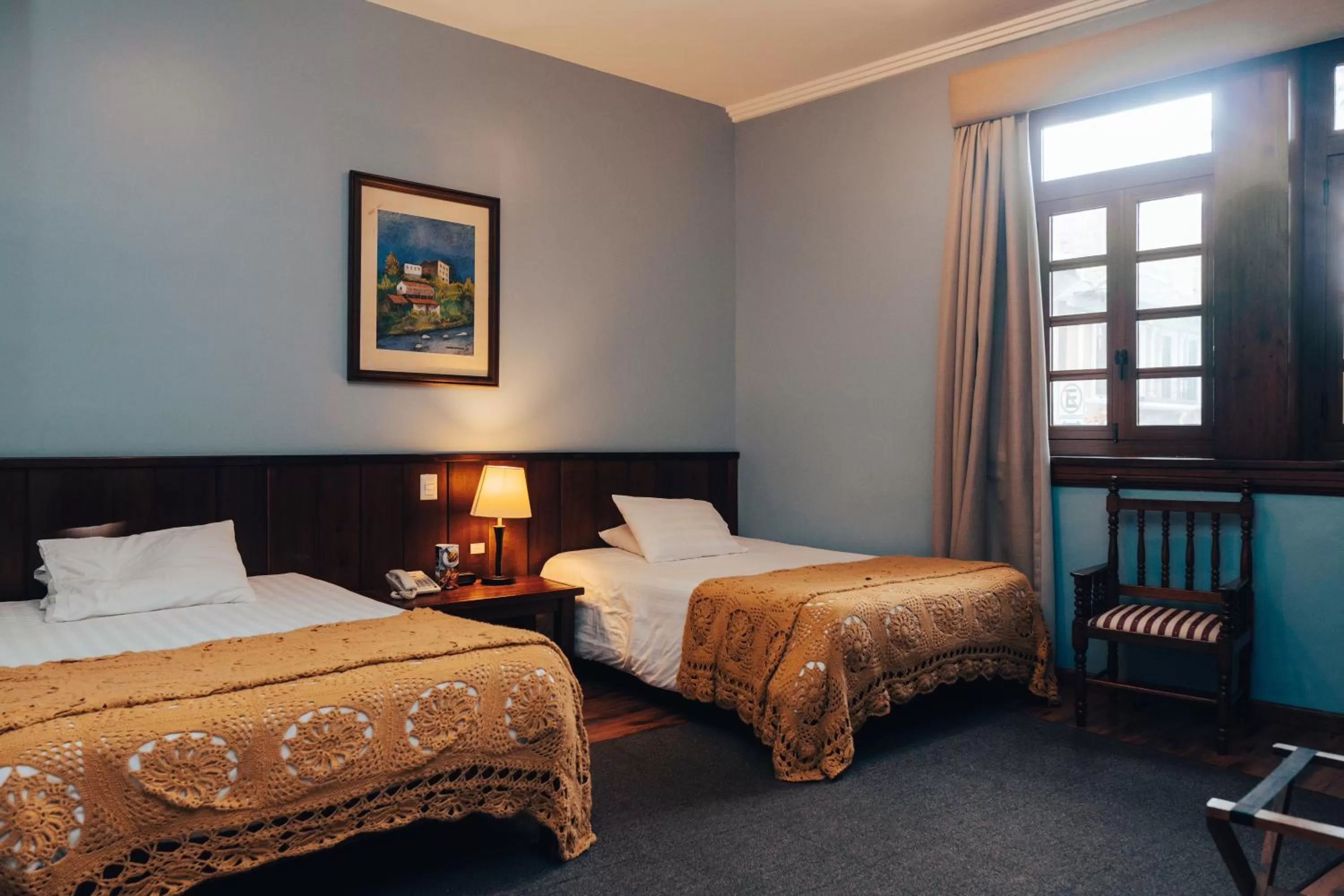 Bed in Hotel Victoria