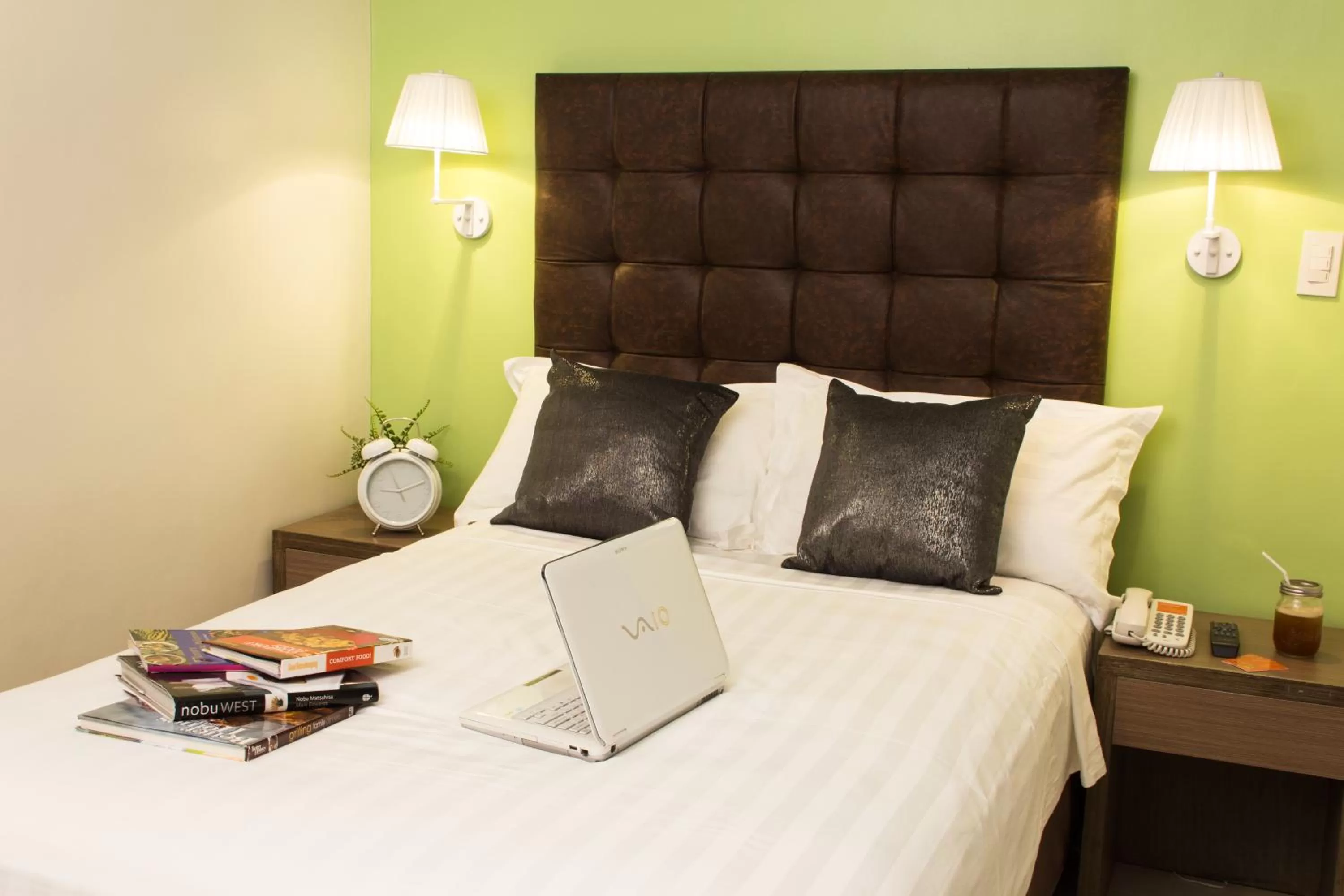 Bed in Apollonia Royale Hotel