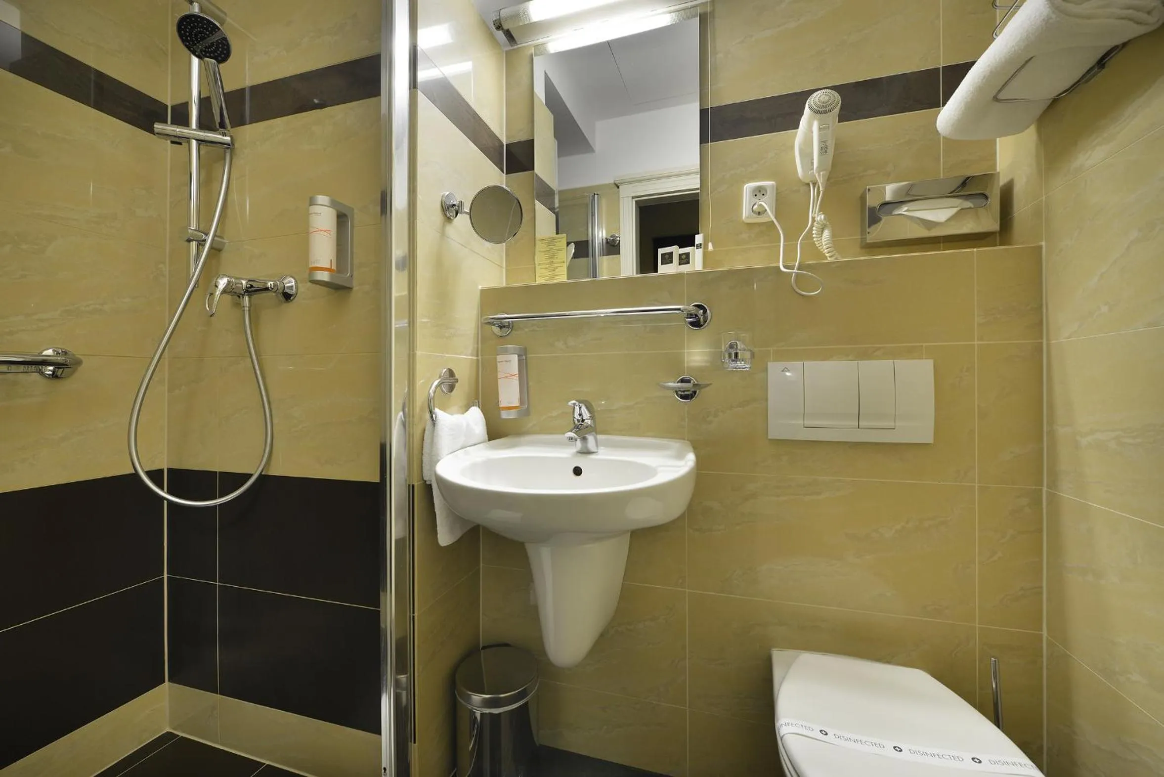 Bathroom in Hotel Certovka