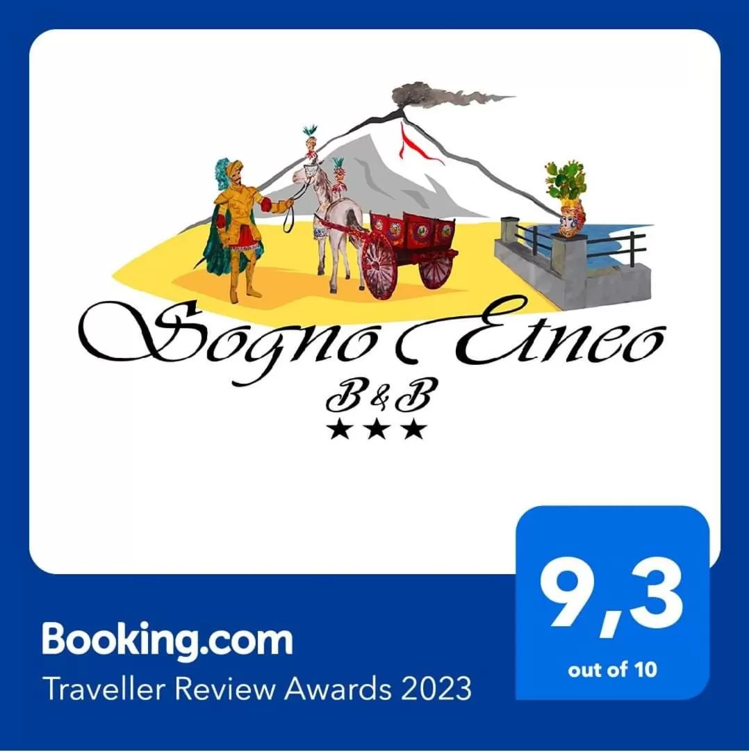 Certificate/Award in B&B Sogno Etneo
