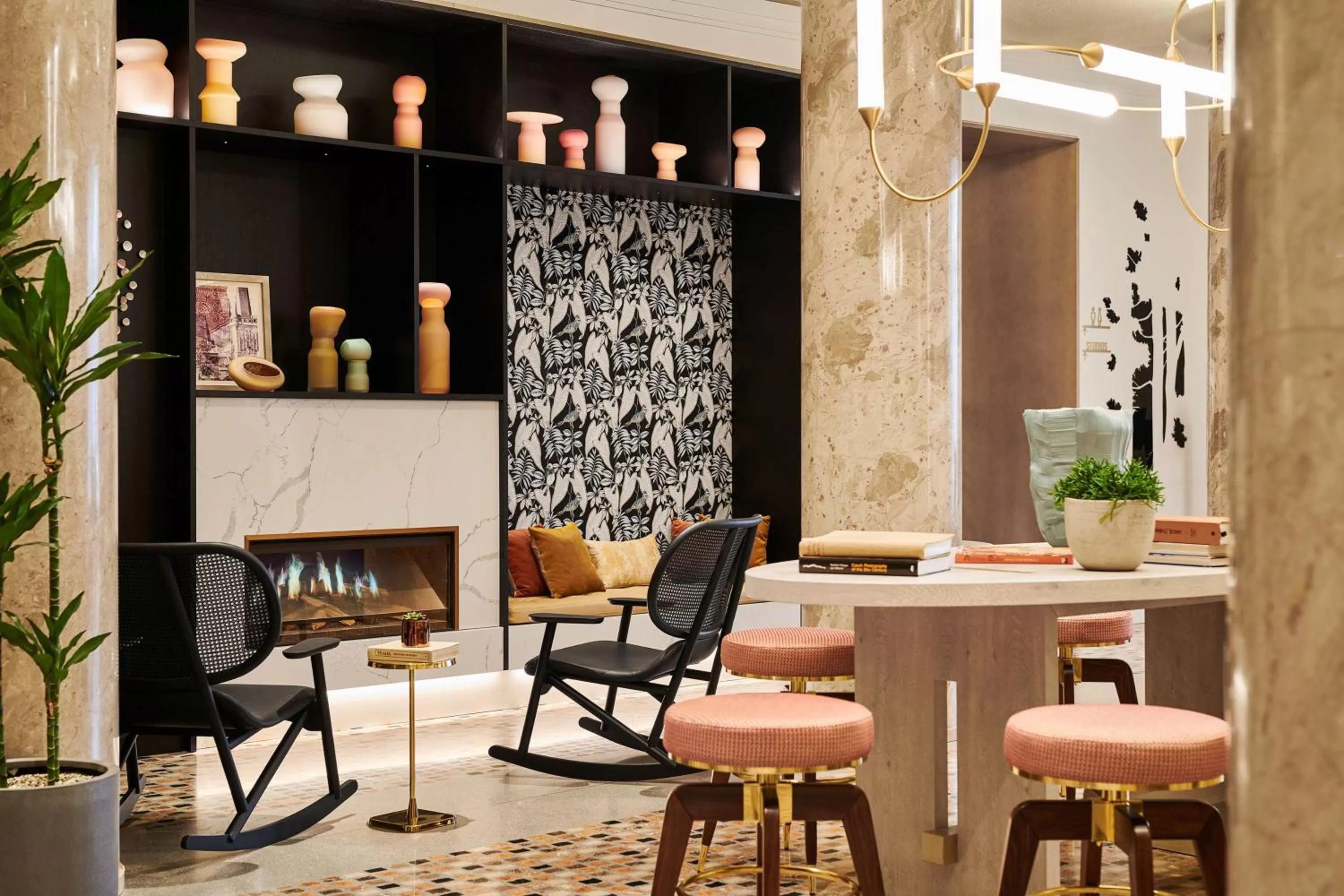 Lobby or reception in Andaz Prague, By Hyatt