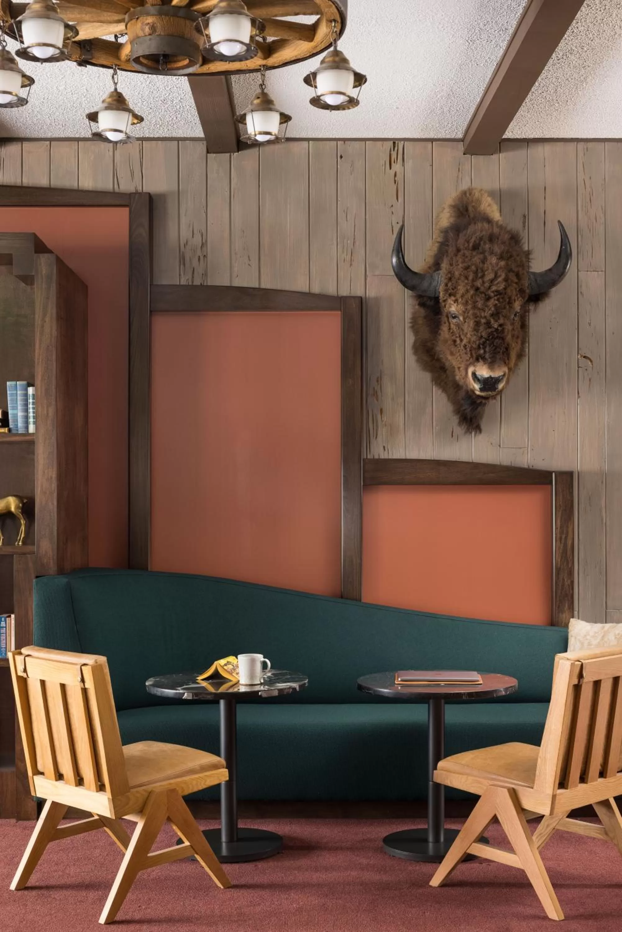 Lobby or reception in The Virginian Lodge