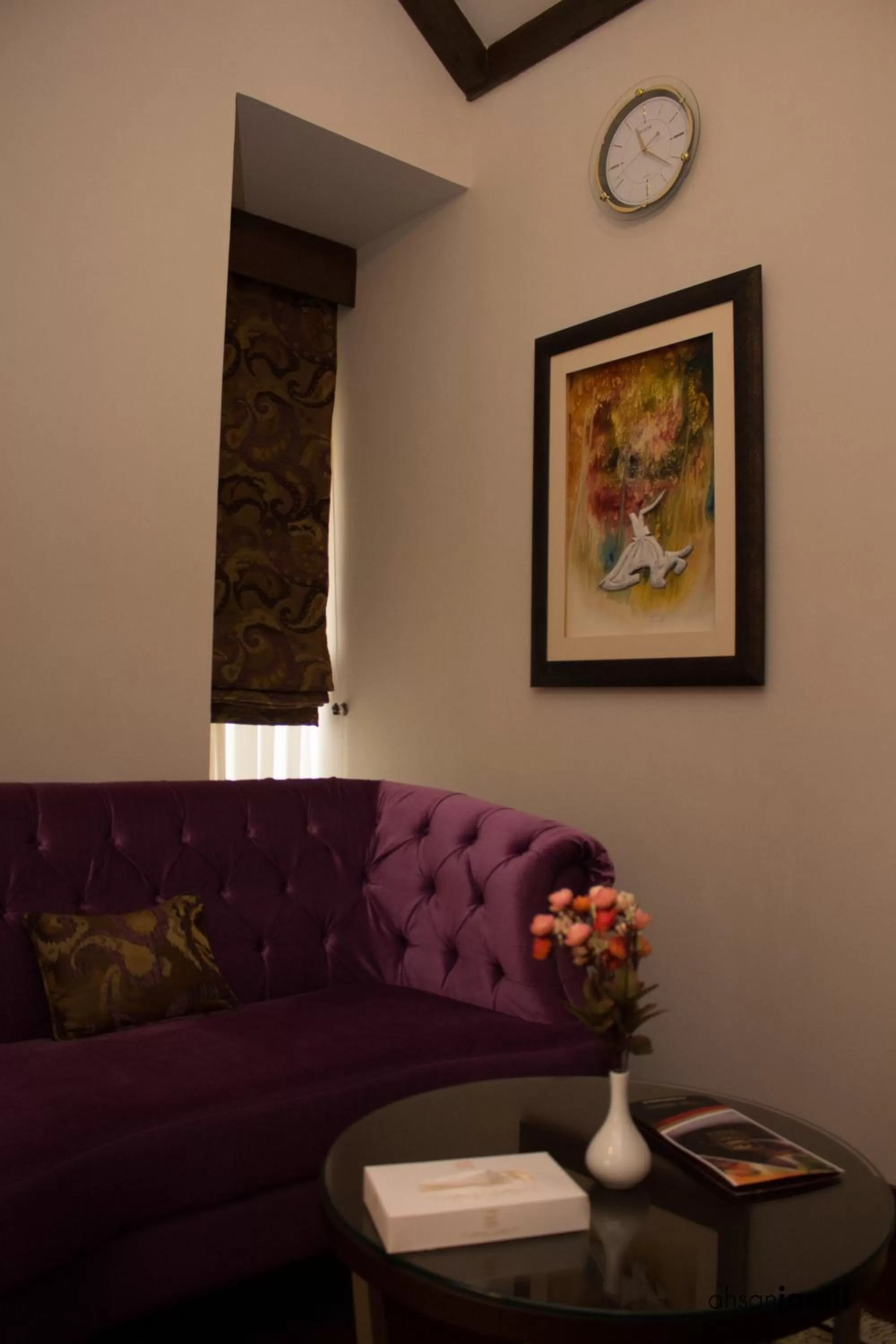 Living room in S Chalet Islamabad