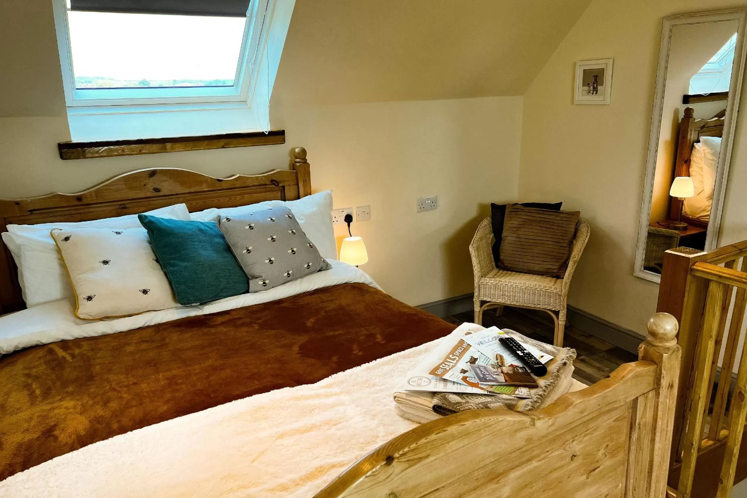 Bed in Norfolk Accommodation