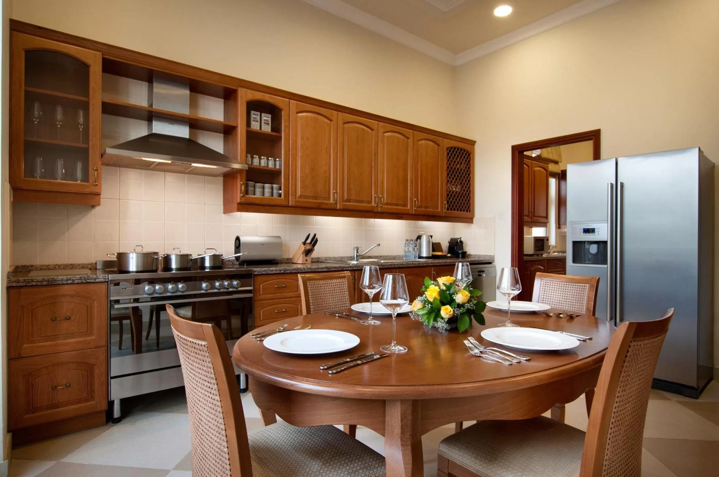 Kitchen or kitchenette in Kempinski Hotel Palm Jumeirah