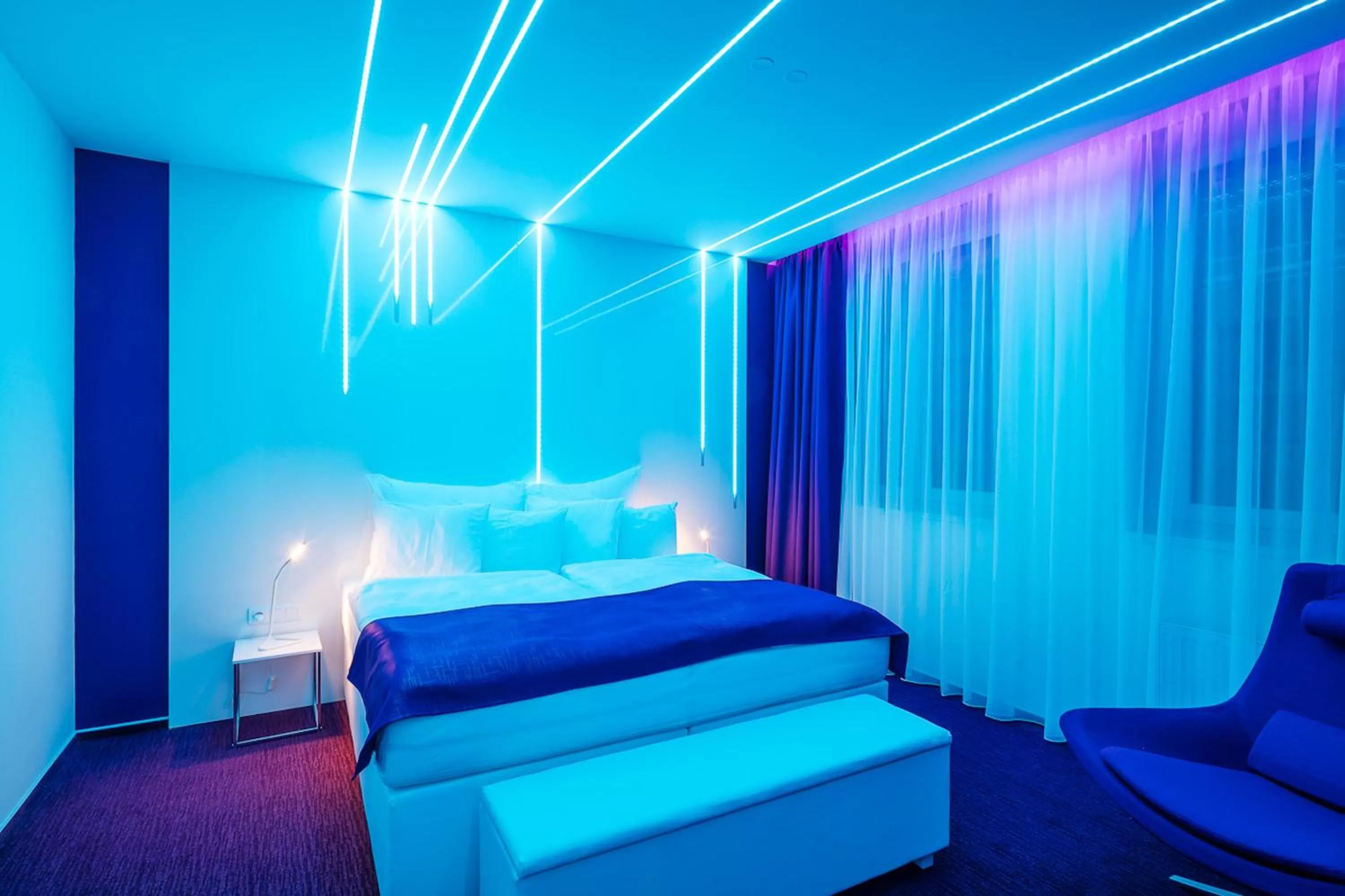 Bed in Pytloun Grand Hotel Imperial