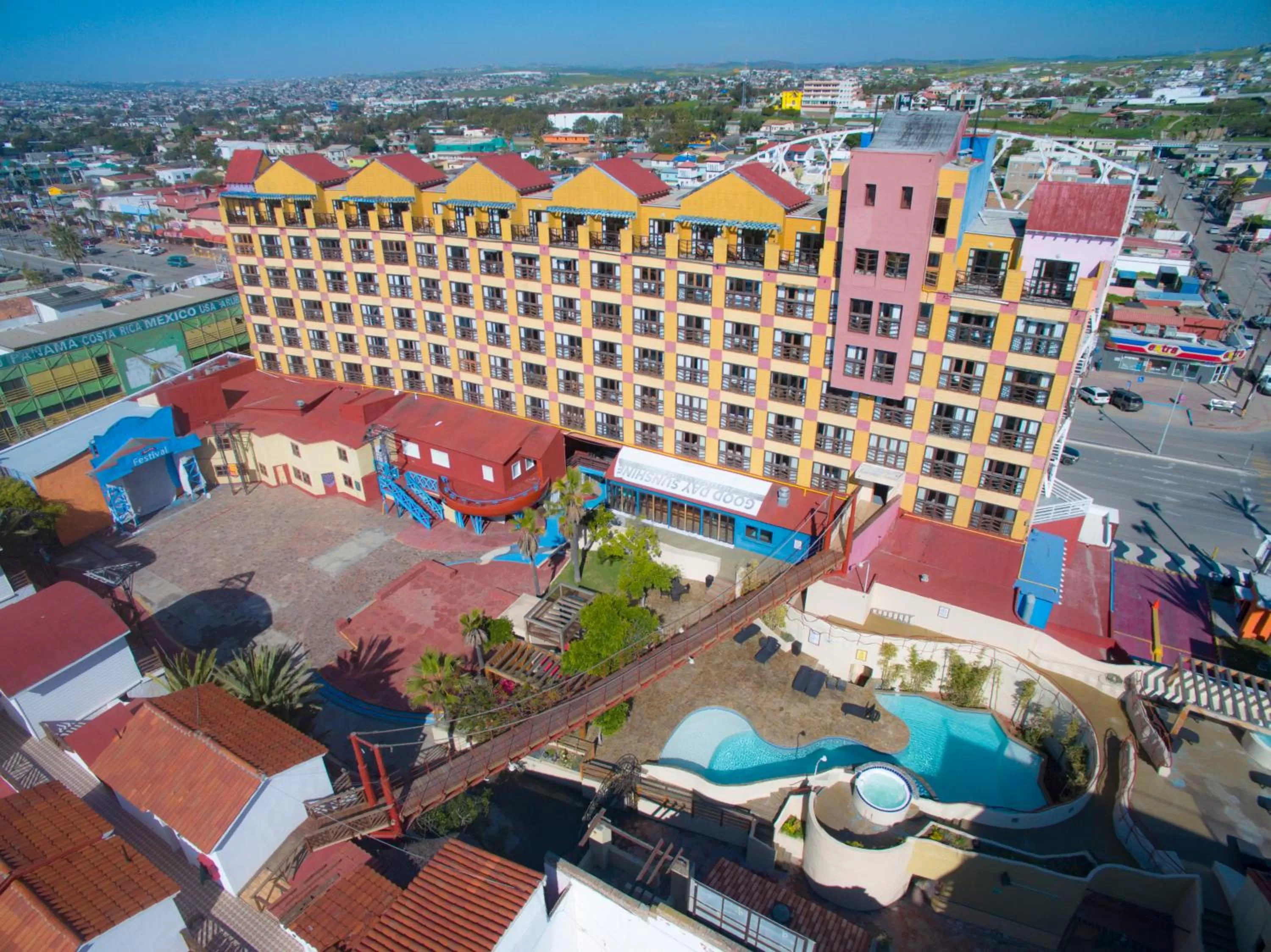 Bird's eye view in Hotel Festival Plaza Playas Rosarito