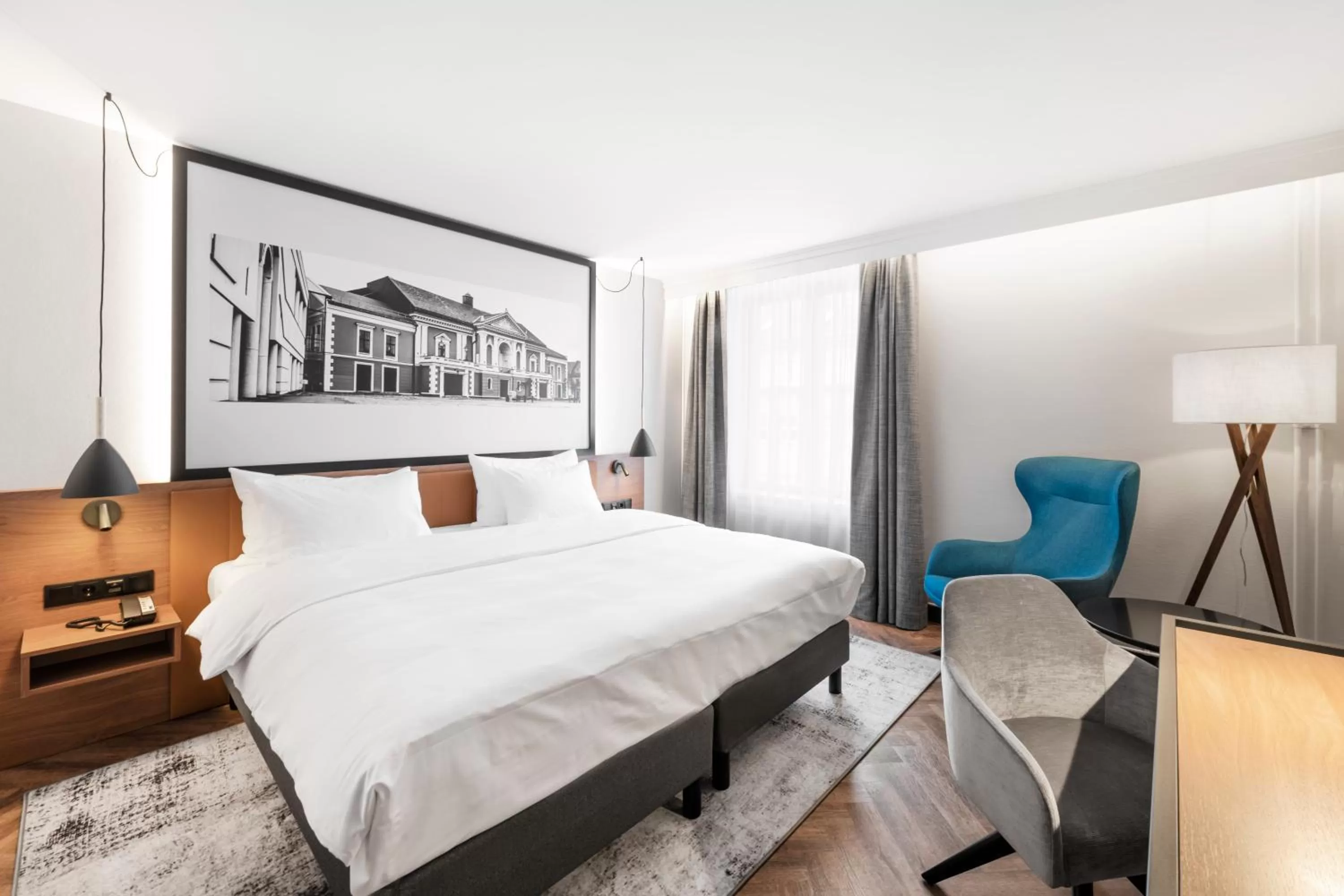 Photo of the whole room, Bed in MERCURE KLAIPEDA CITY HOTEL, Meetings, Events, Restaurant & Bar - Accor Group, Pet Stay FREE