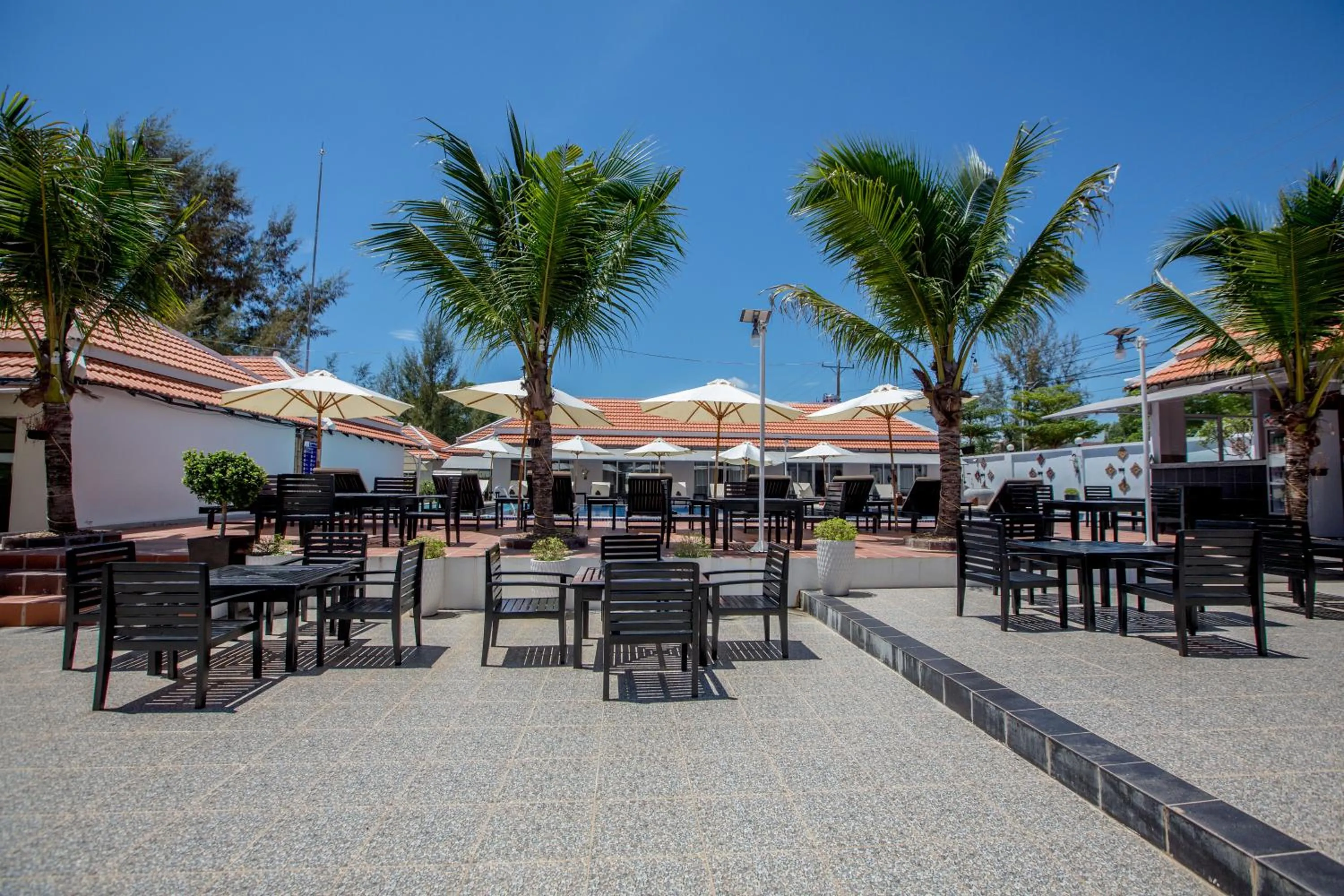 Seating area in Good Time Resort