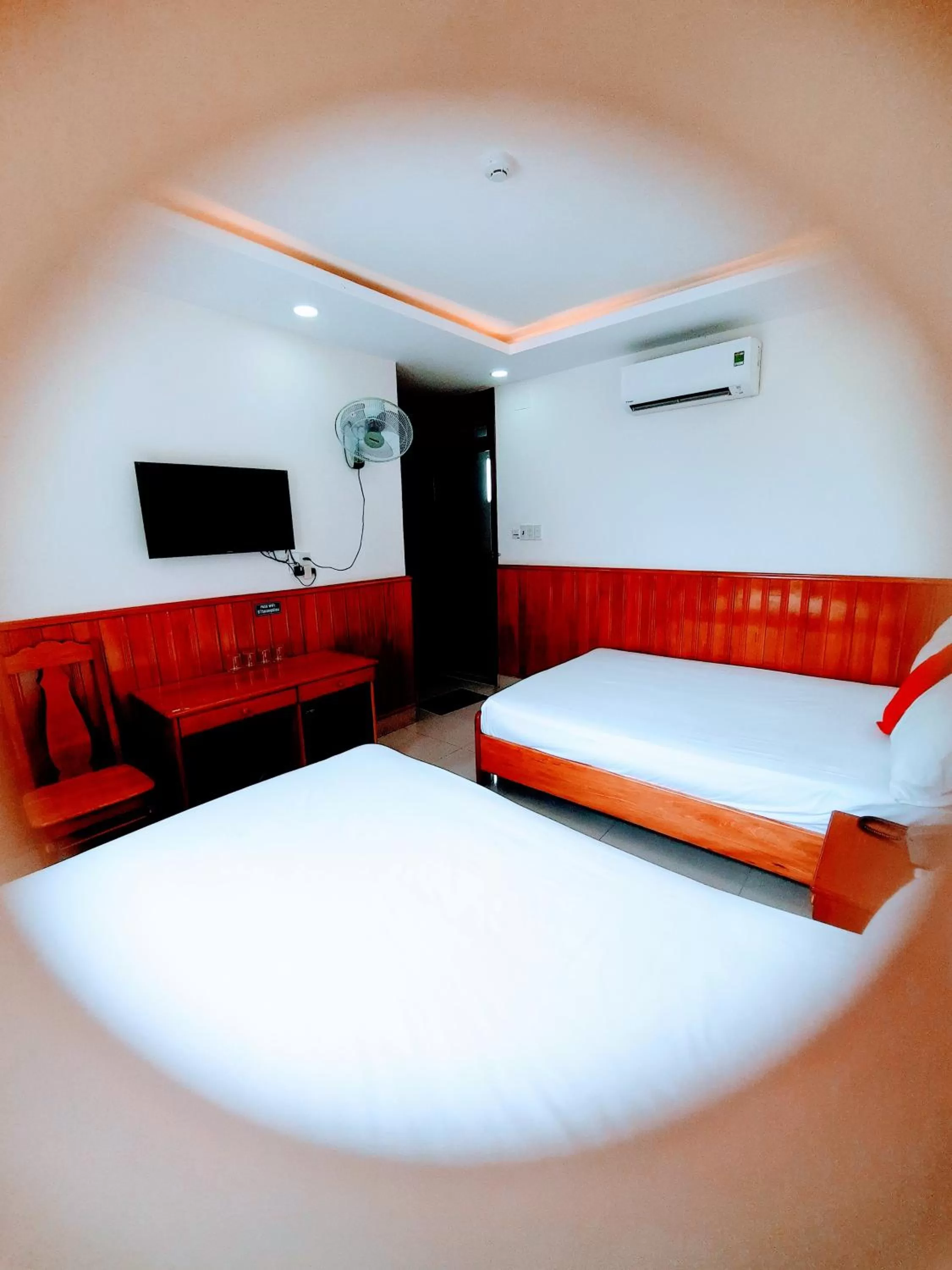 Bed in Thien Truong Hotel