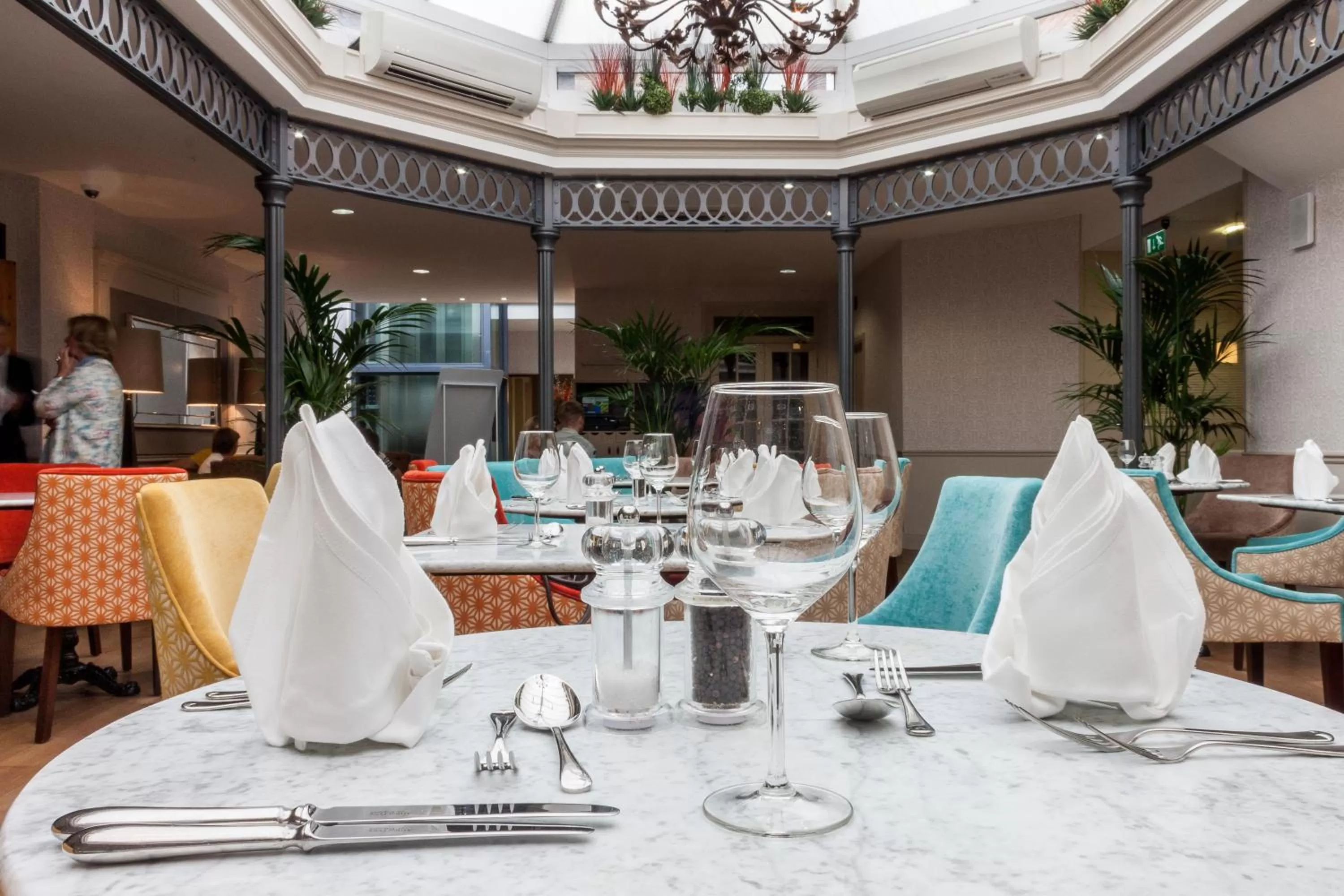 Restaurant/places to eat in Gonville Hotel