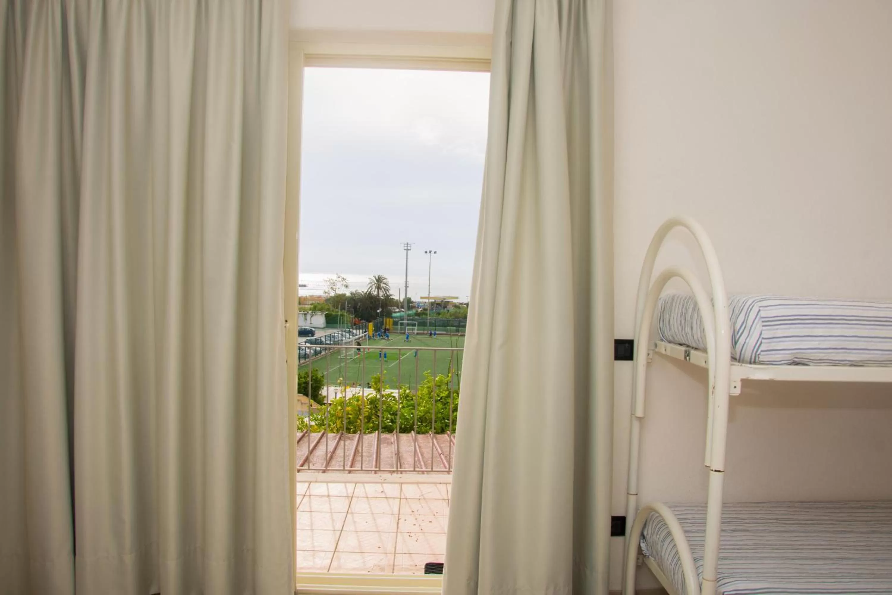 View (from property/room), Bed in Pensione Villa Mena