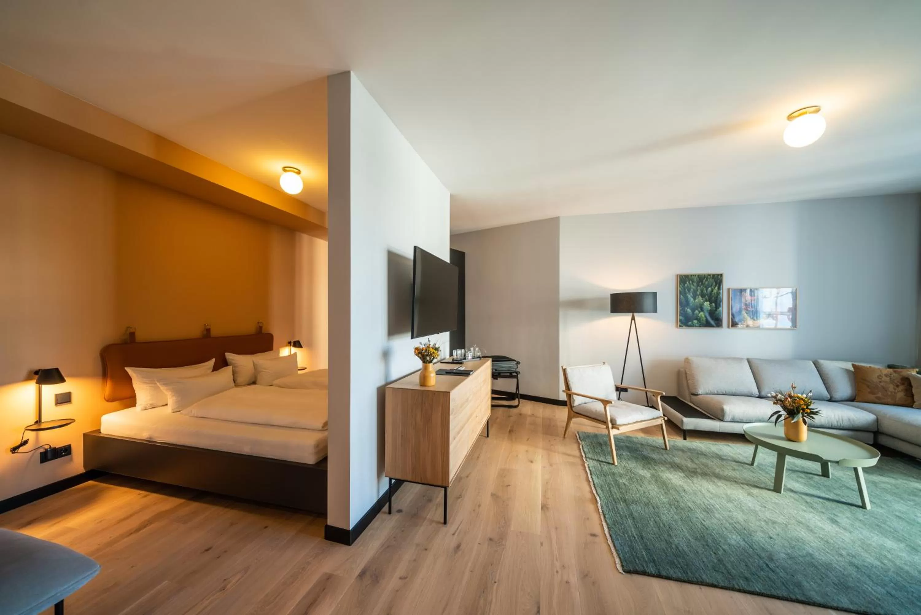 Decorative detail, Seating Area in Black F Tower - Serviced Apartments