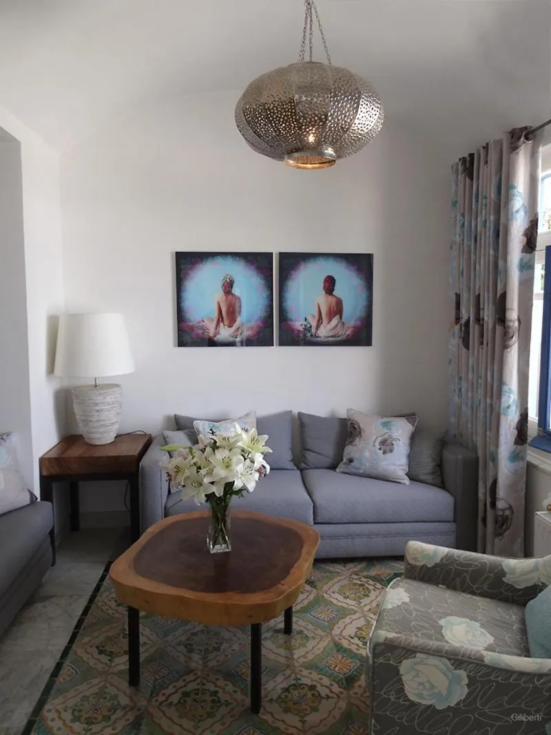 Living room in La Villa Bleue-Sidi Bou Said