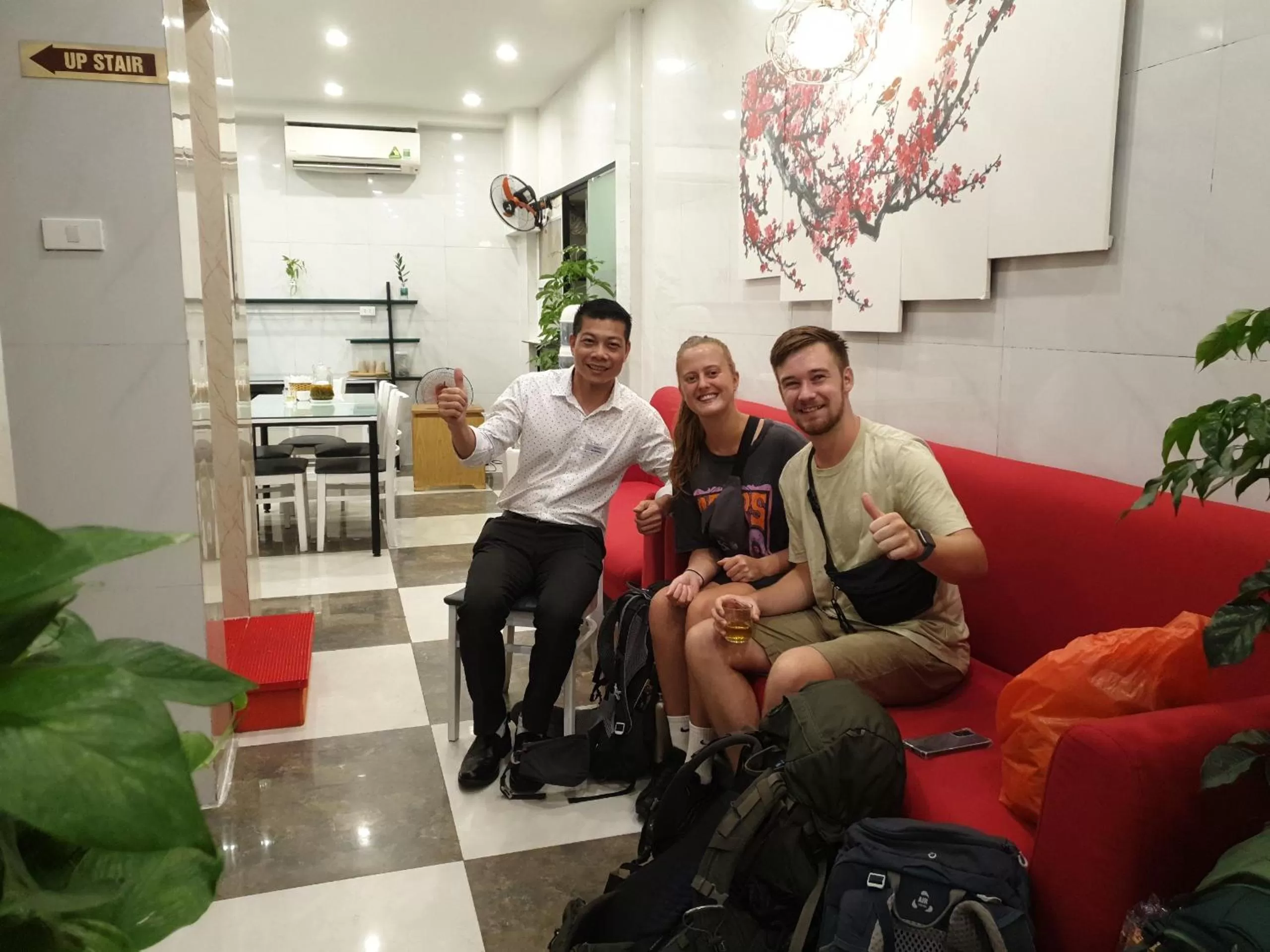Guests in Hanoi Holiday Hotel