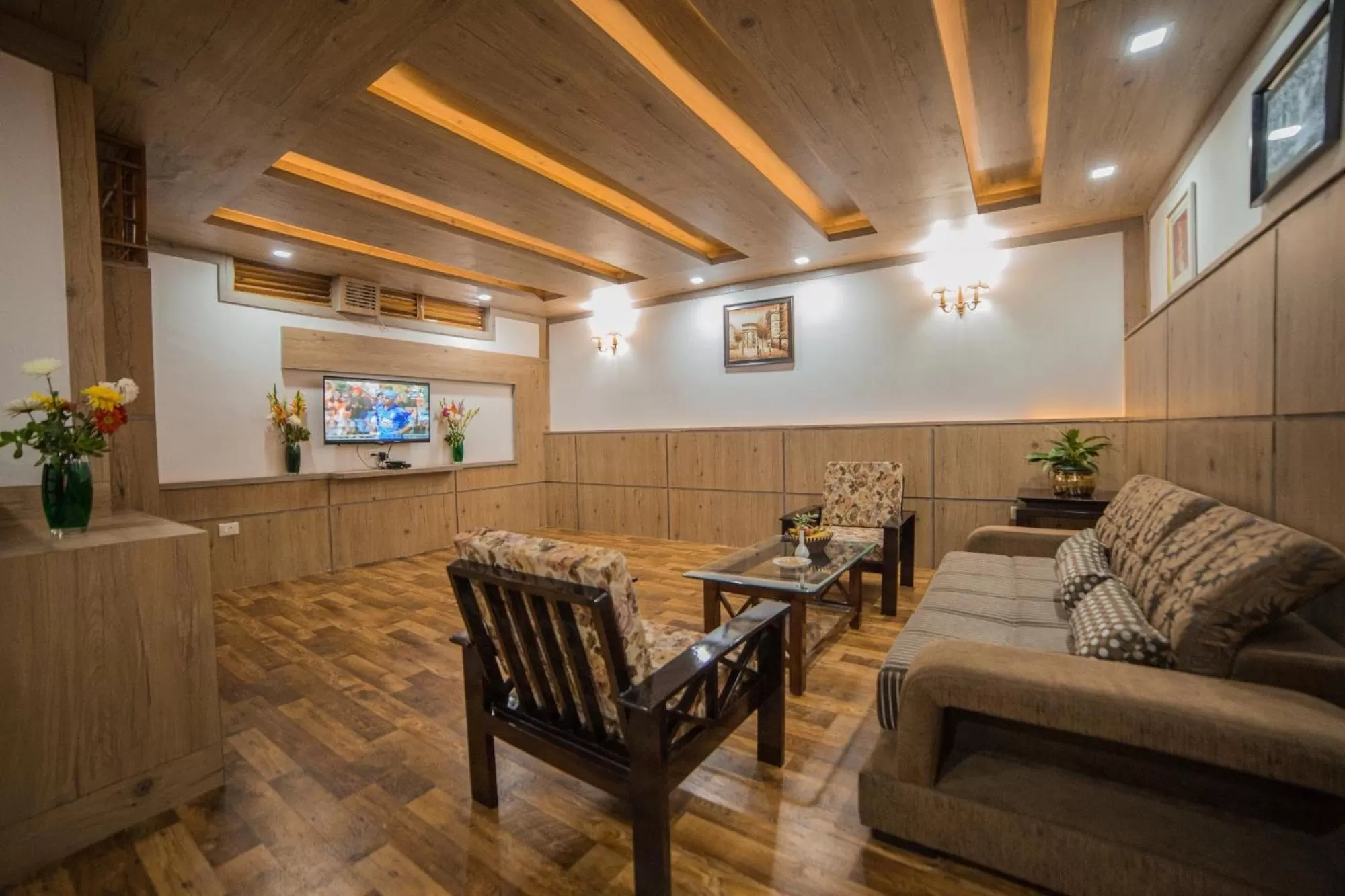 Living room in Yangthang Heritage