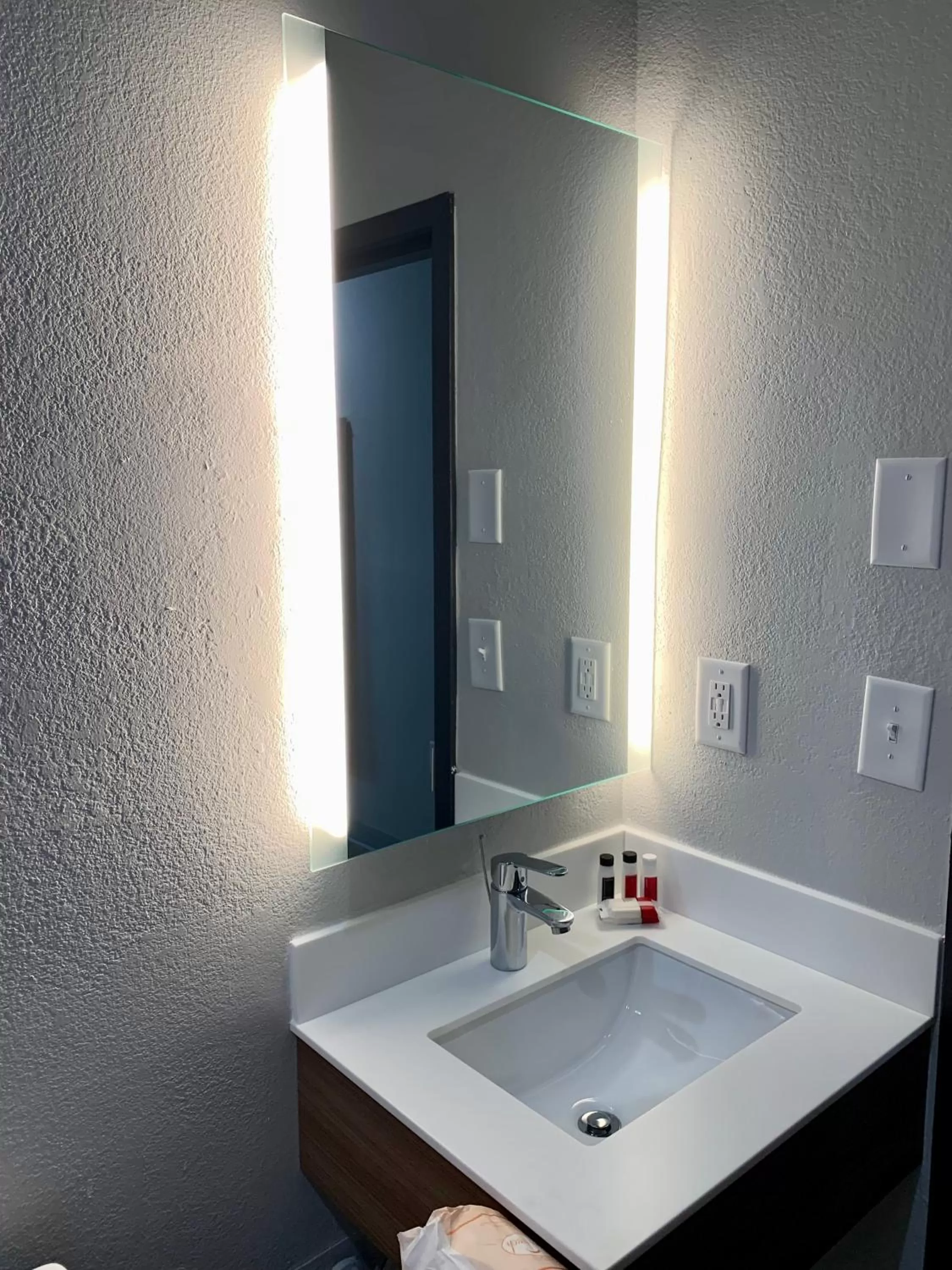 Bathroom in Microtel Inn & Suites by Wyndham Stockbridge/Atlanta I-75