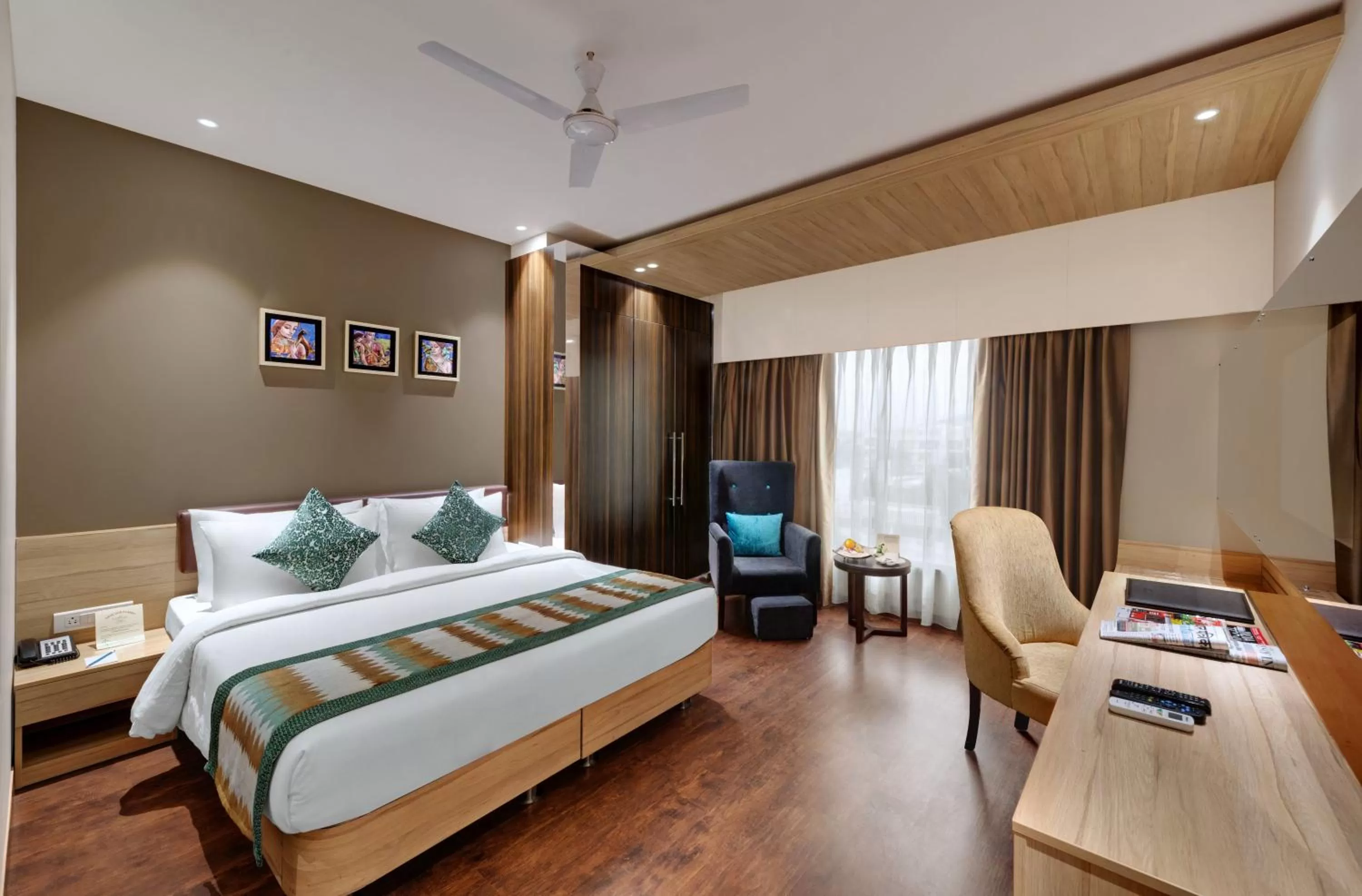 Bedroom, Bed in The Fern Residency Udaipur
