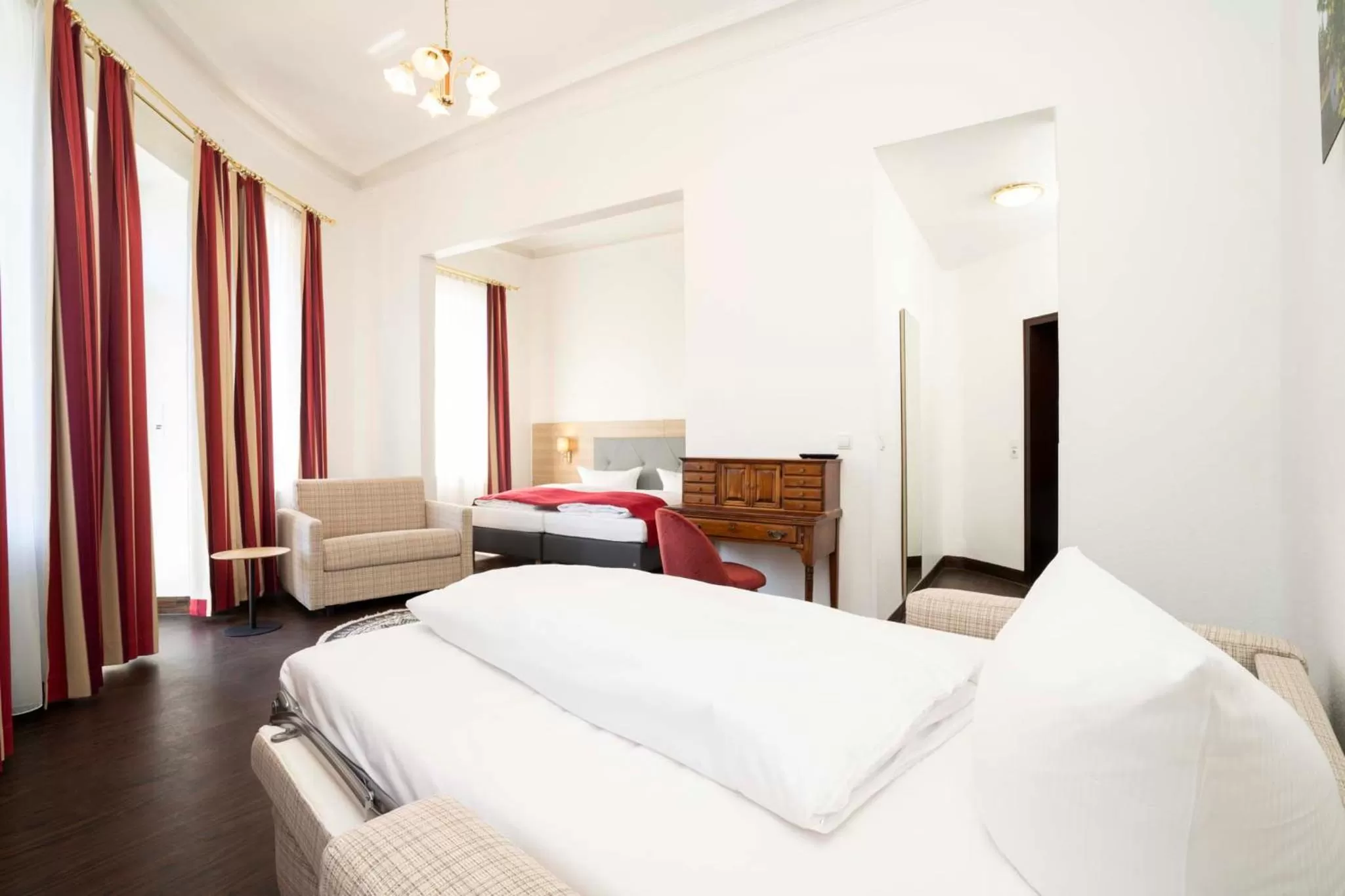 Bed in Hotel National