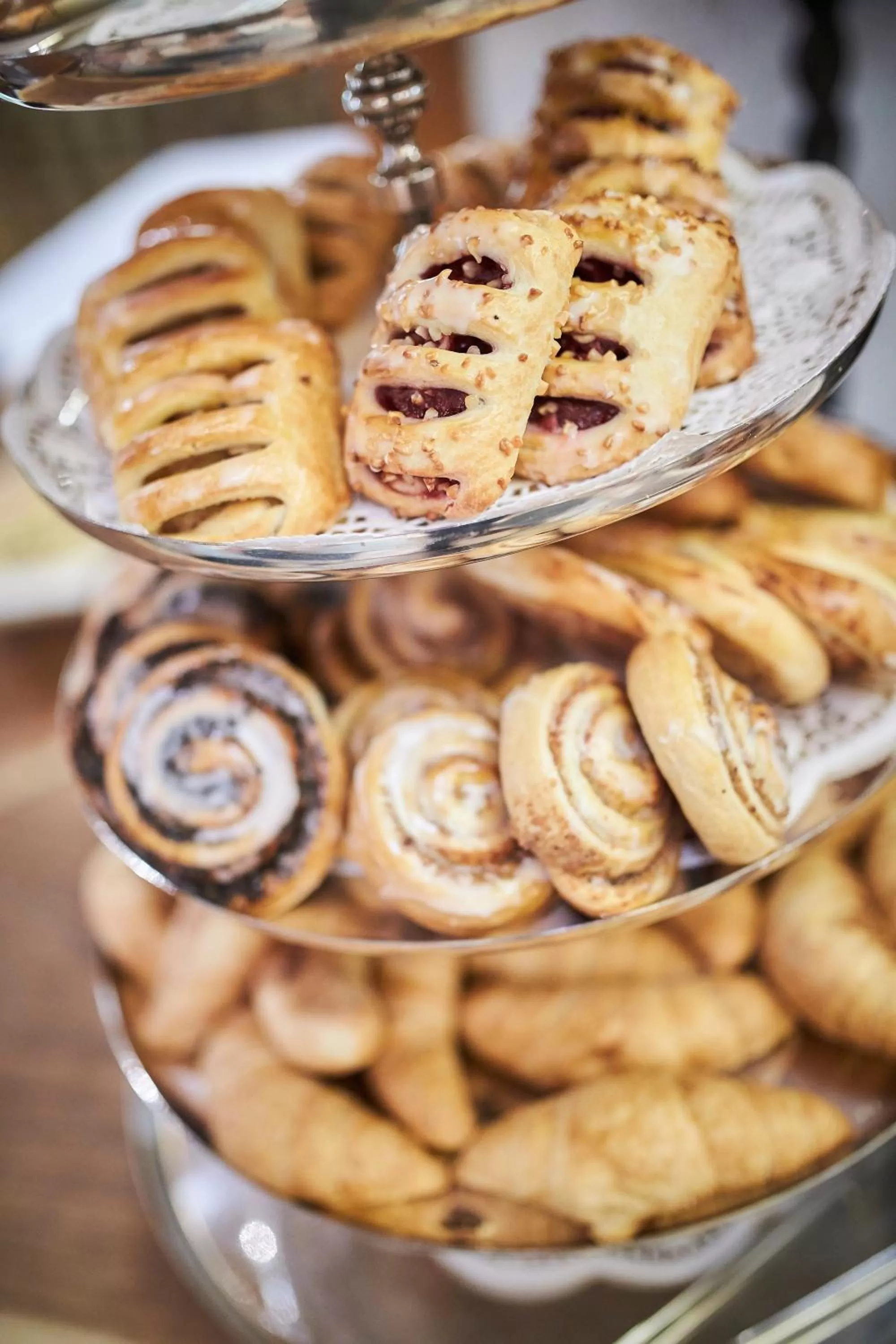 Buffet breakfast in Stammhaus im Hotel Alpine Palace