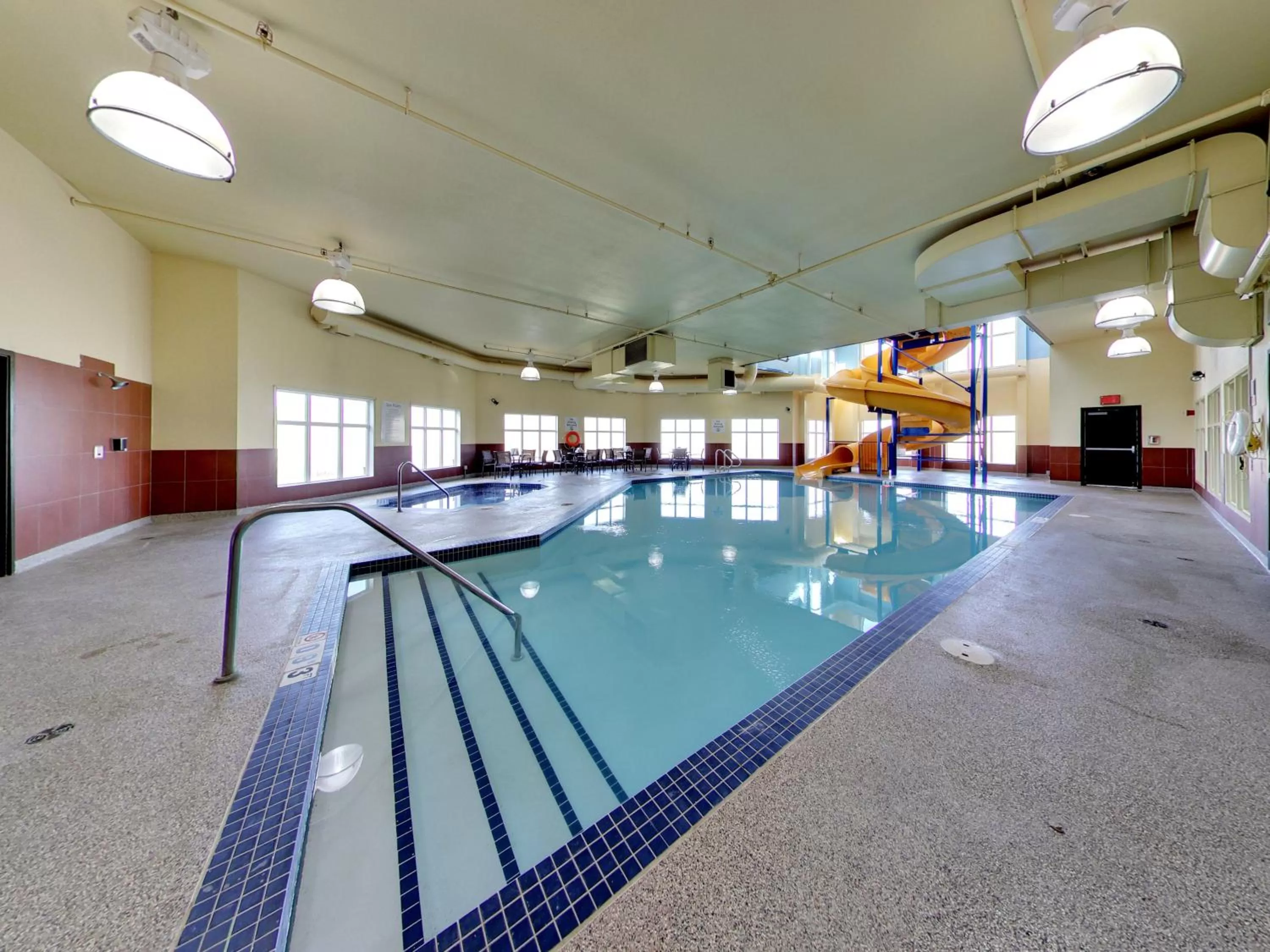Swimming pool in Holiday Inn Express Hotel & Suites - Edmonton International Airport by IHG