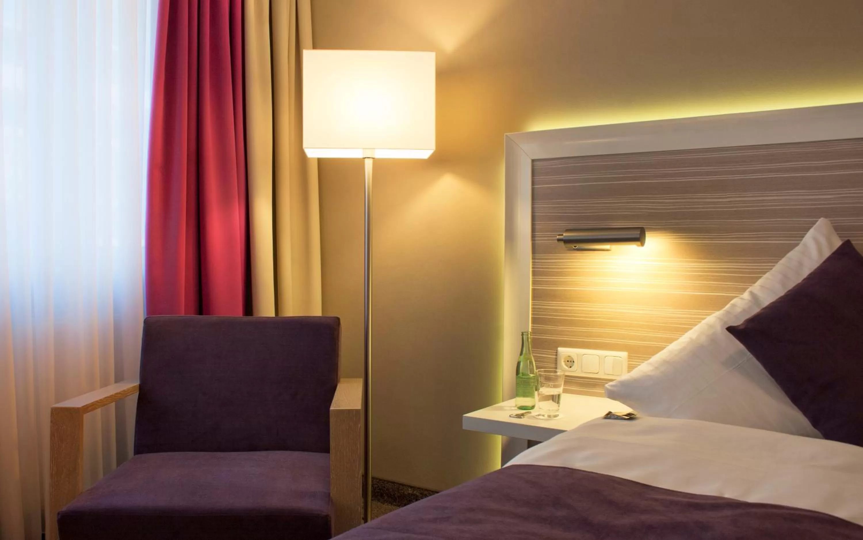 Bed in Hotel Mirabell by Maier Privathotels