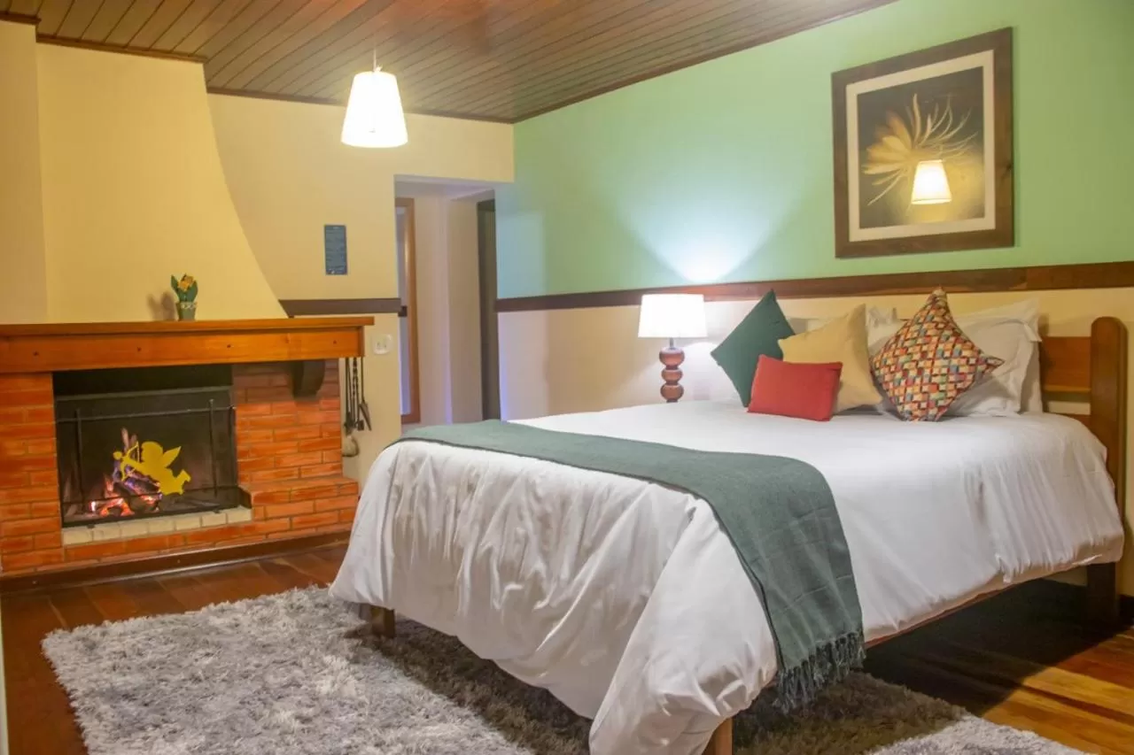 Photo of the whole room, Bed in Pousada Ricanto Amore Mio