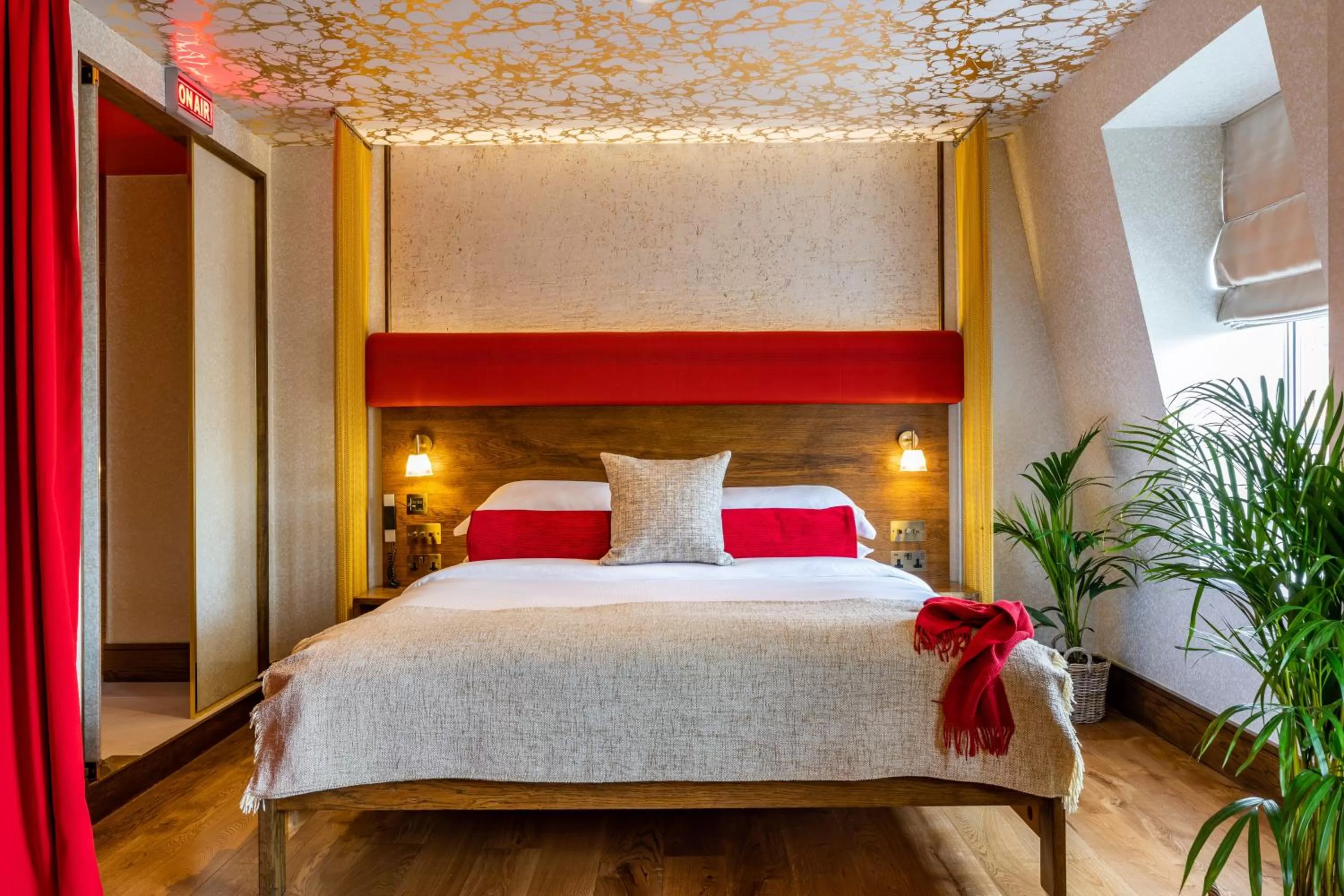 Bed in The Megaro Hotel - Kings Cross St Pancras, London