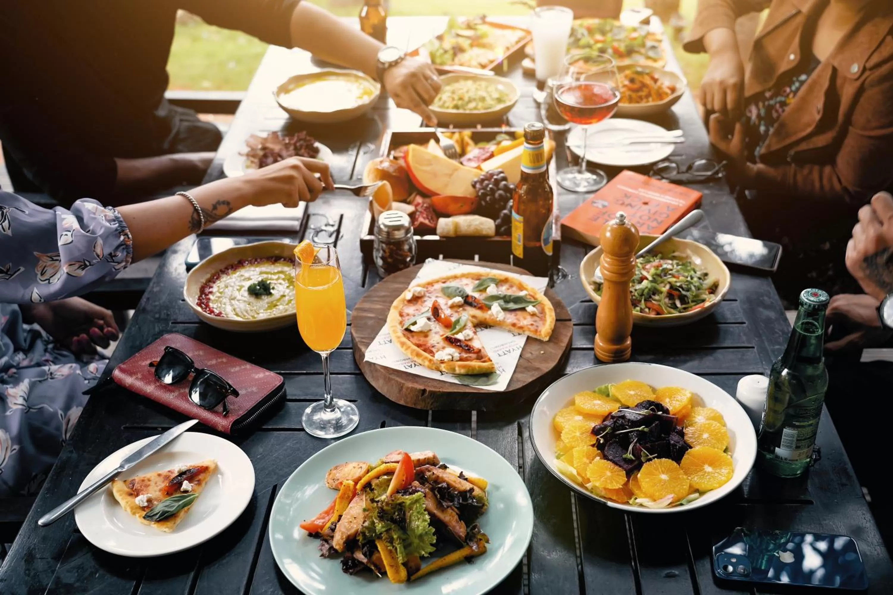 Food and drinks in Hyatt Hyderabad Gachibowli