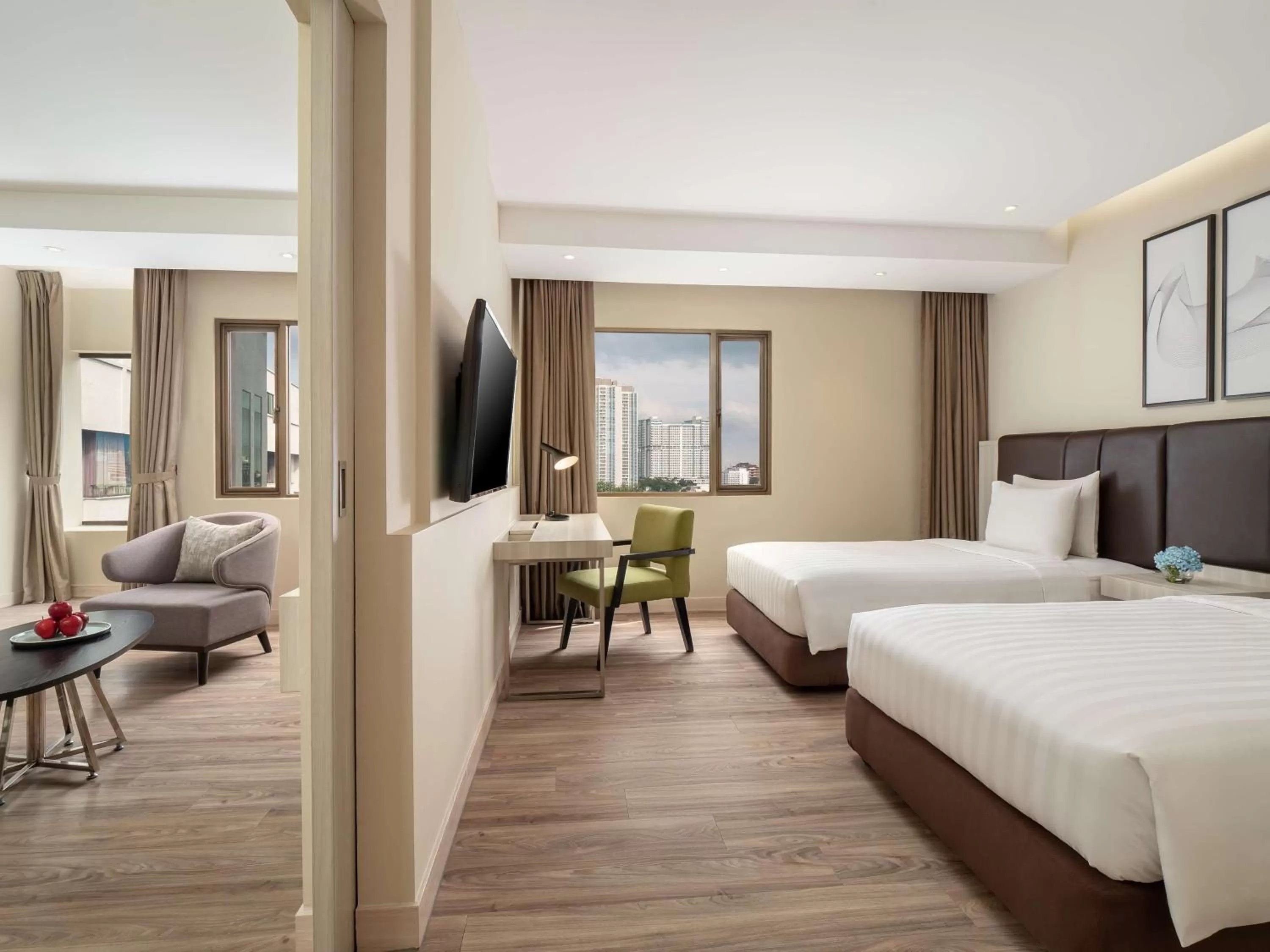 Family, Bed in AIHO Hotel Medan