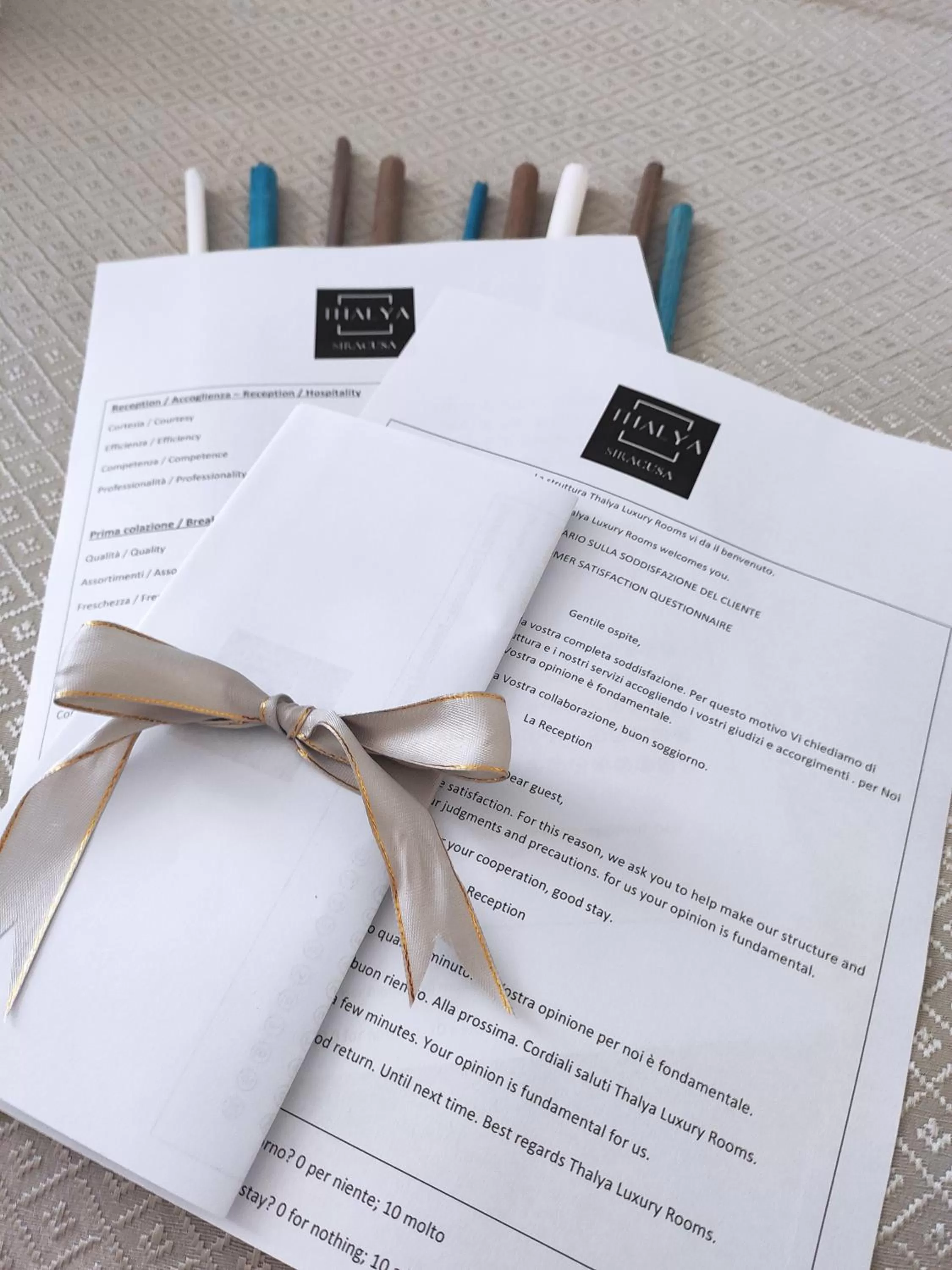 Decorative detail in Thalya Luxury Rooms