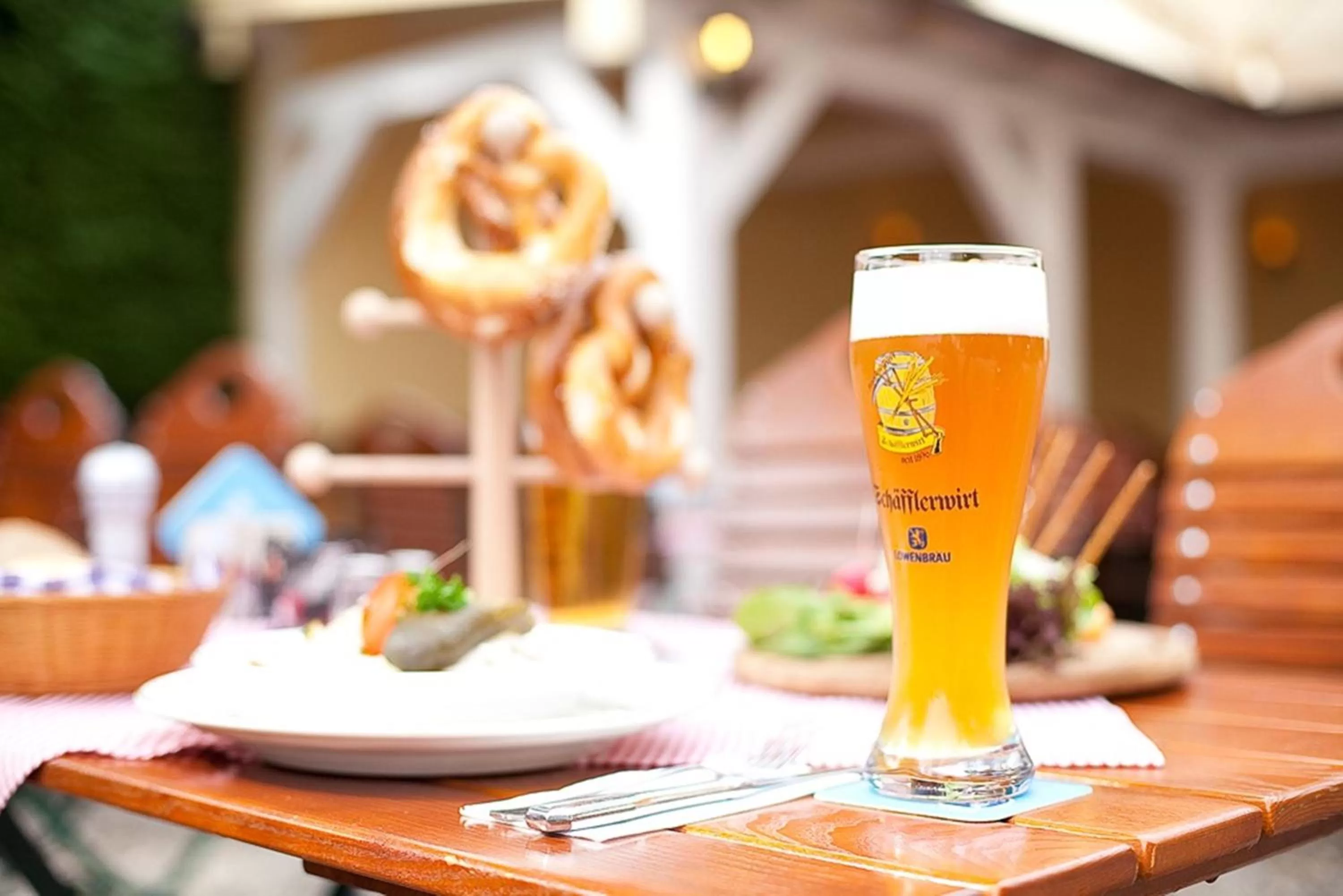 Food and drinks in Hotel Schäfflerwirt