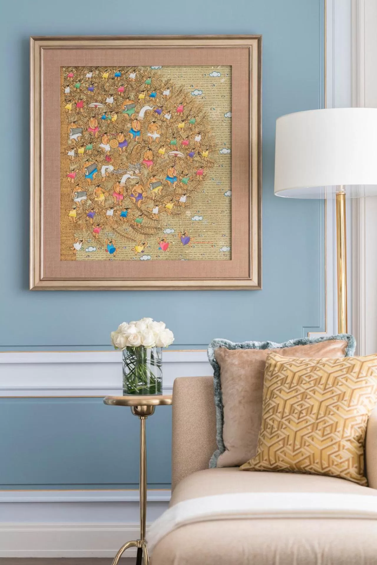 Seating area in Four Seasons Hotel Jakarta