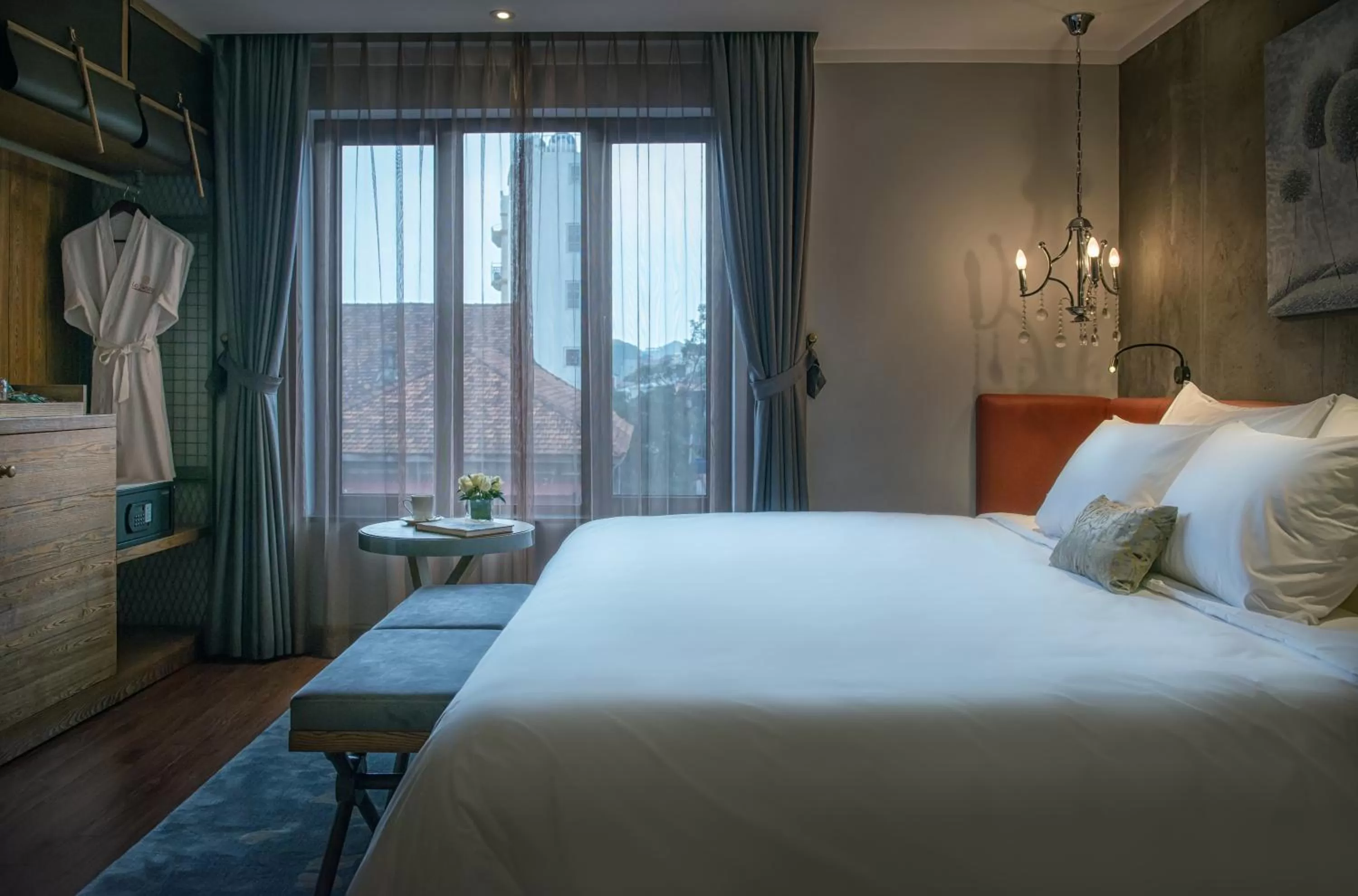 Photo of the whole room, Bed in Bespoke Trendy Hotel Hanoi