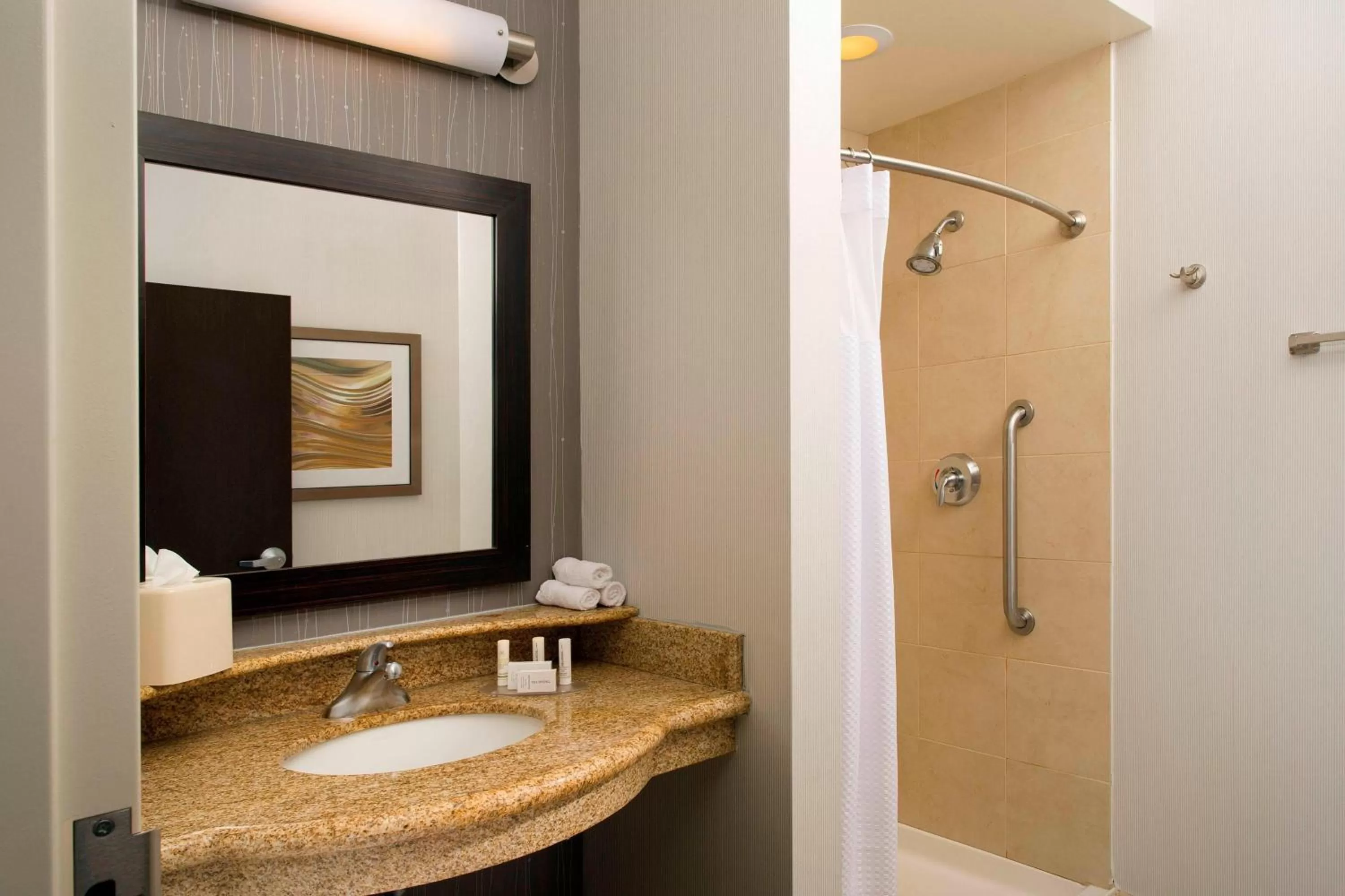 Bathroom in Courtyard by Marriott Wichita Falls