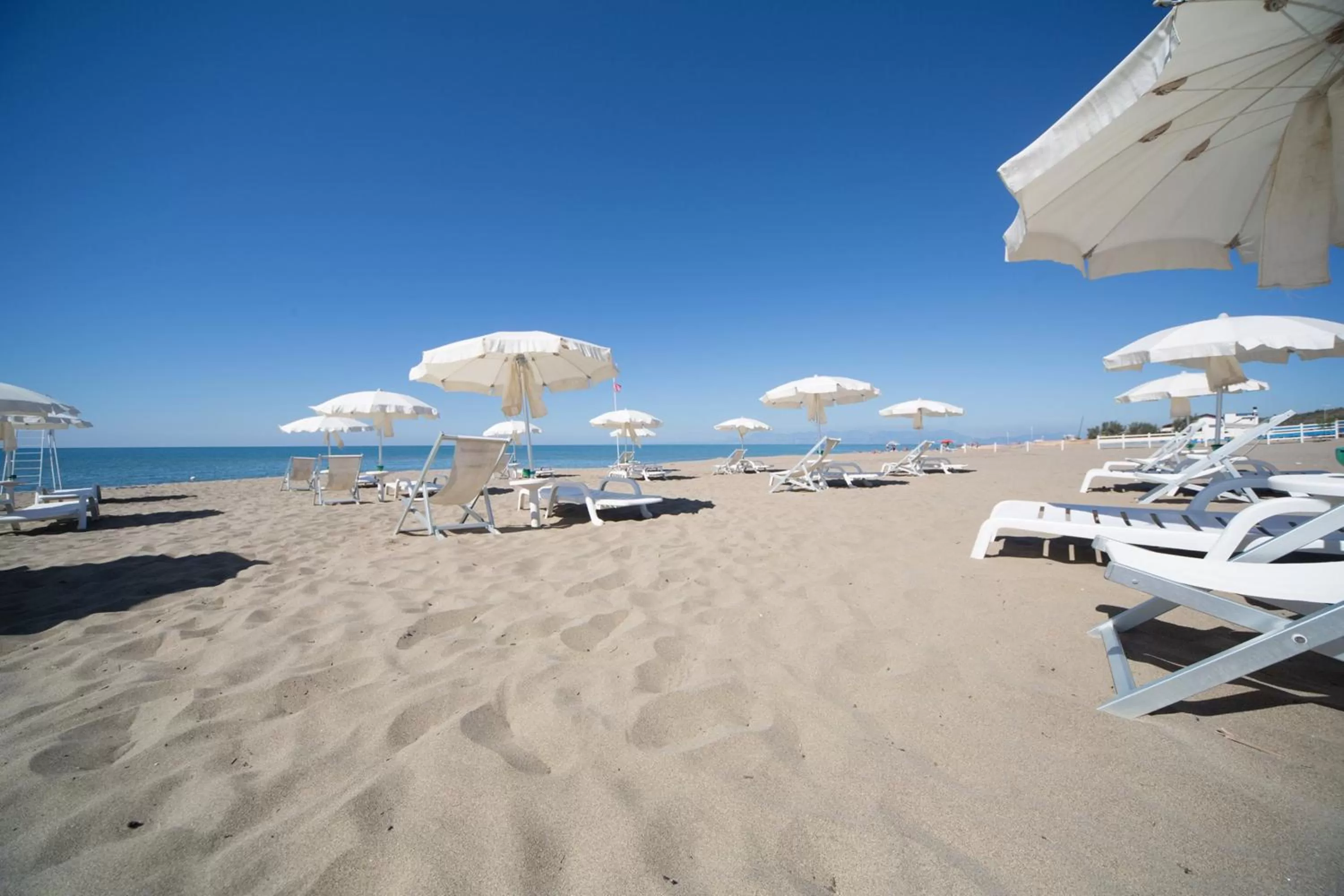 Beach in Mec Paestum Hotel