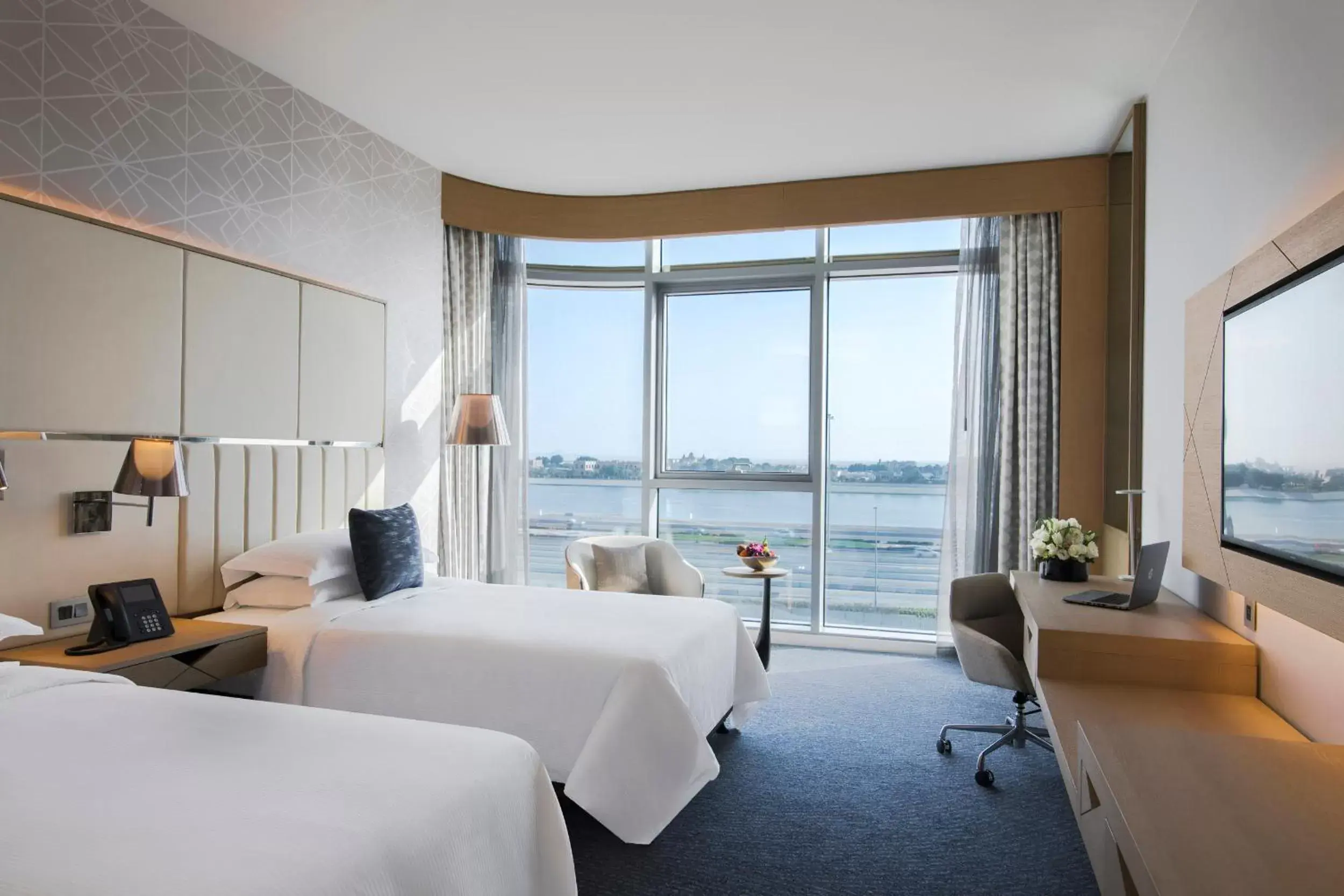 Family Connecting Rooms - King and Twin Bed in Pearl Rotana Capital Centre Family Connecting Rooms - King and Twin Bed in Pearl Rotana Capital Centre