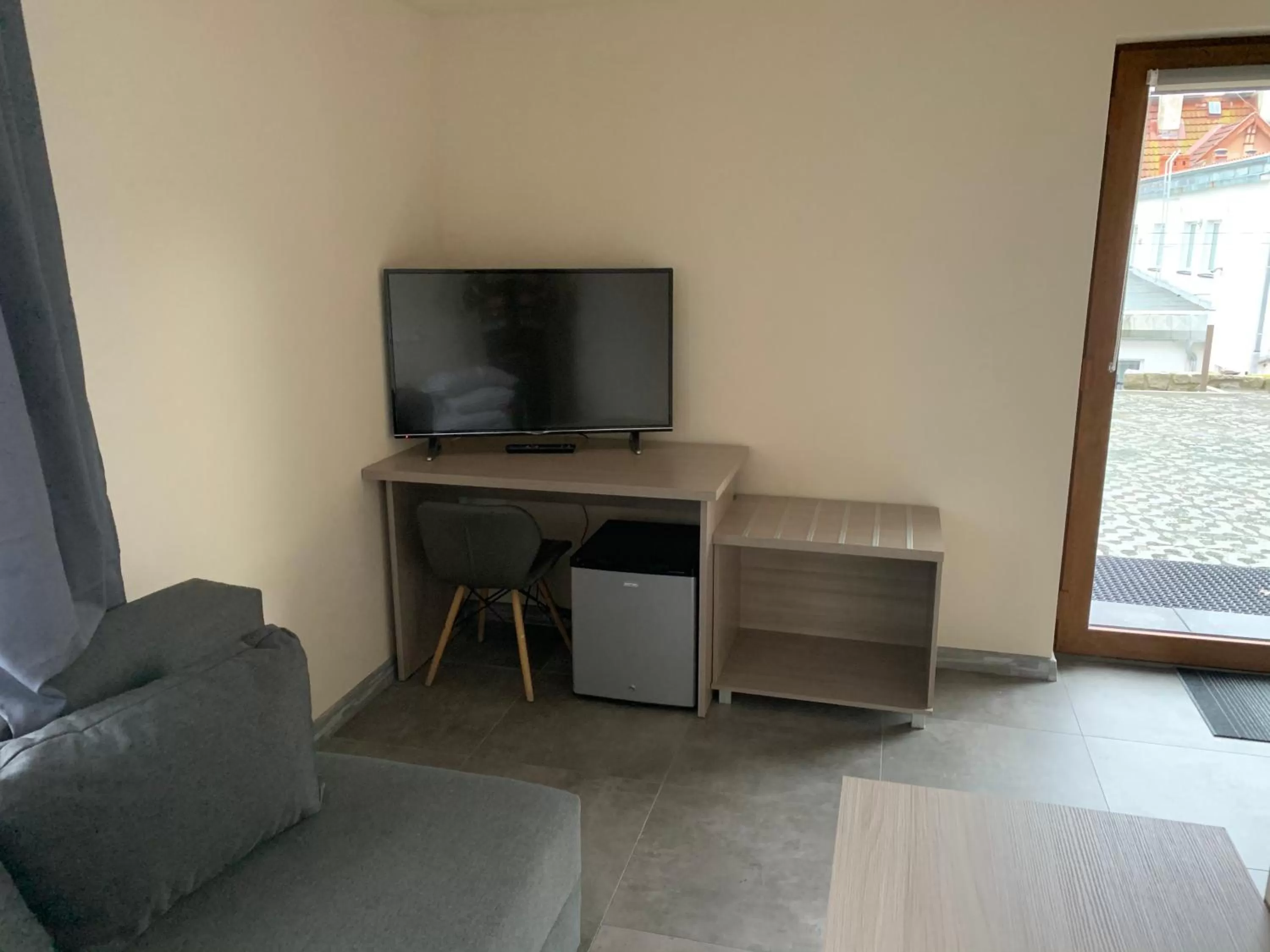 Seating area in dask resort