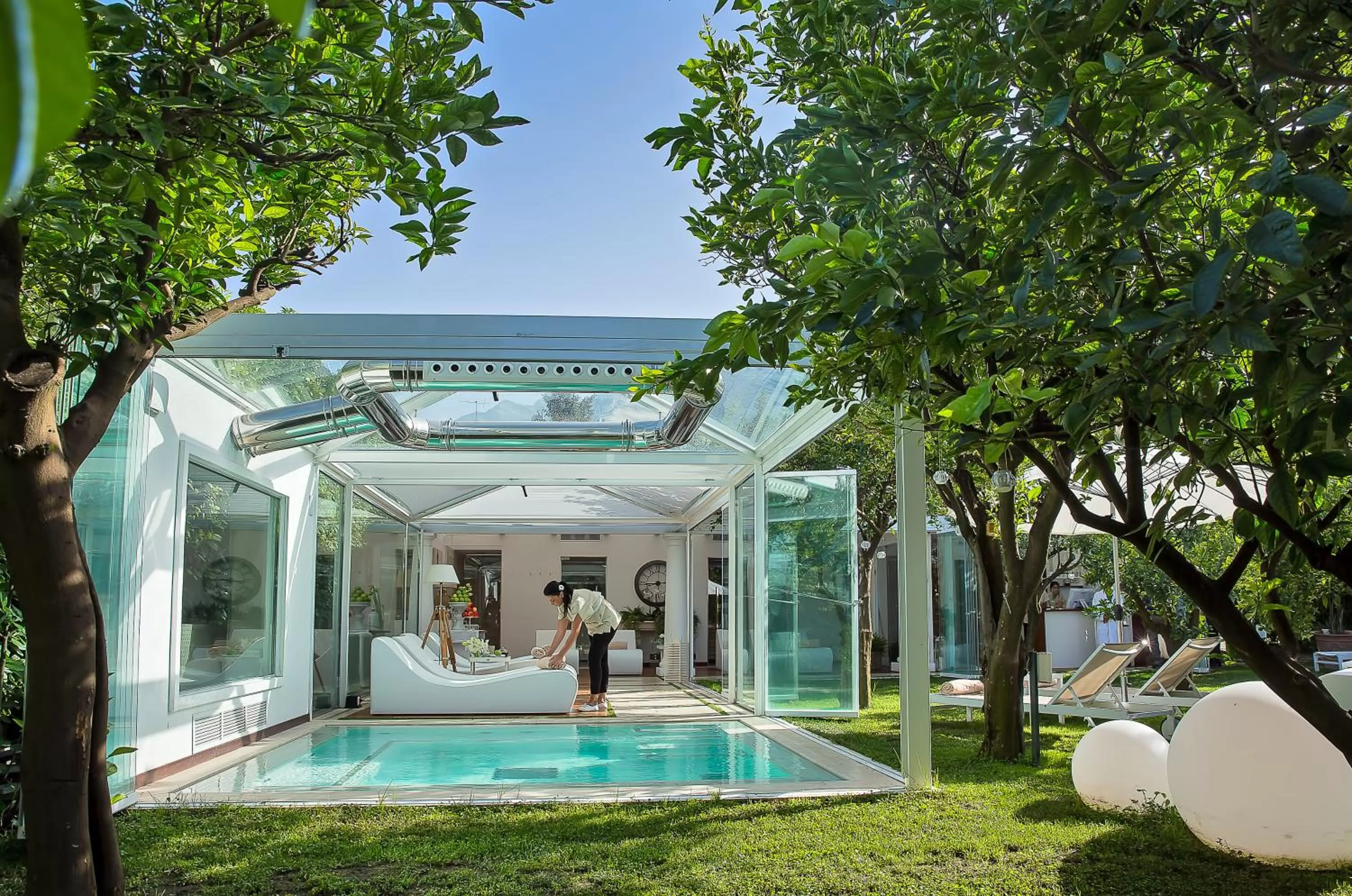 Hot Tub in La Medusa Hotel - Dimora di Charme