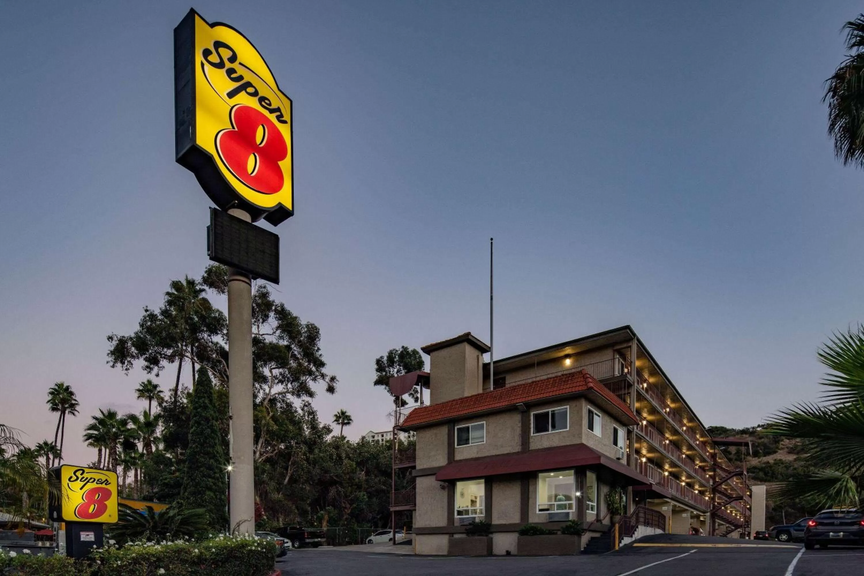 Property building in Super 8 by Wyndham San Diego Hotel Circle