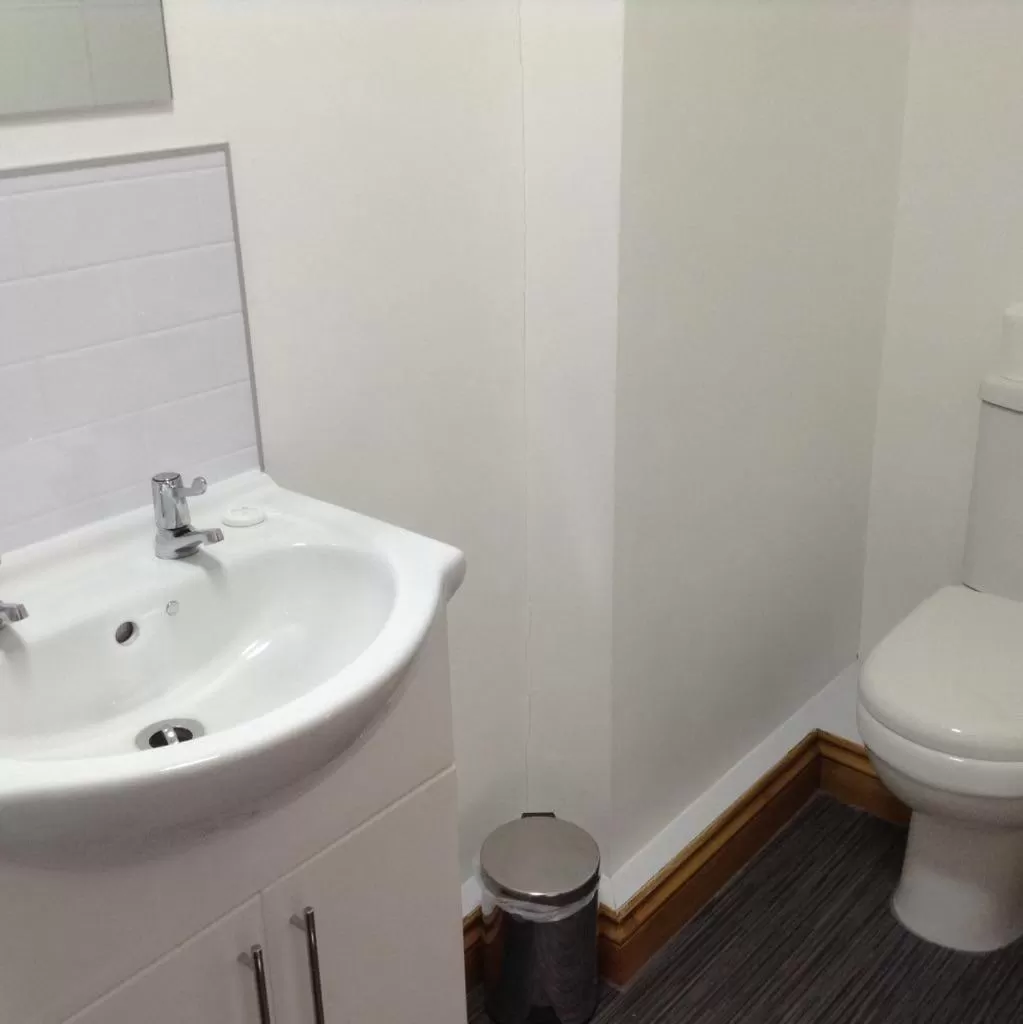 Toilet in The Bear On The Square