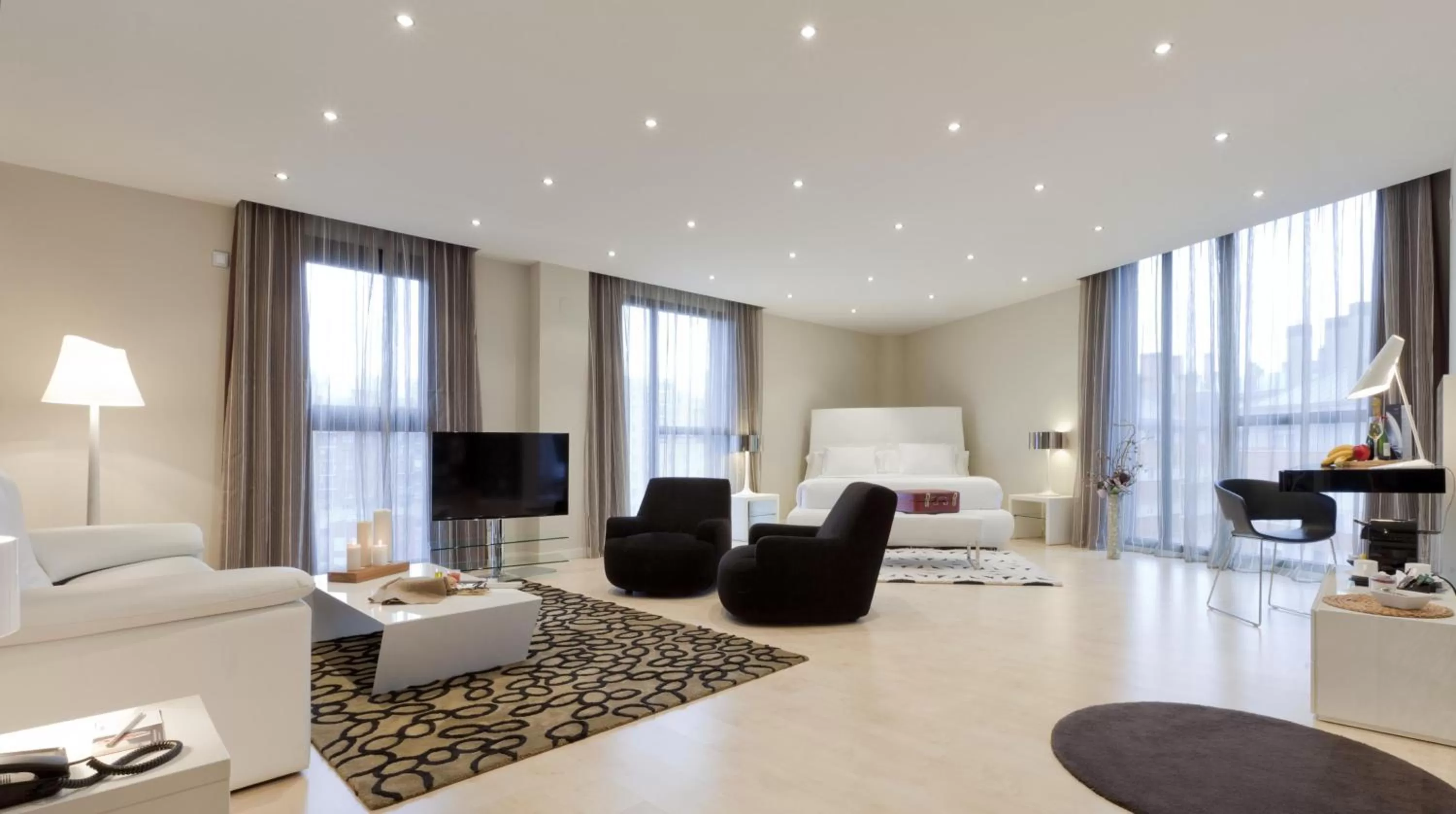 Photo of the whole room in Spirit Hotel Gran Bilbao