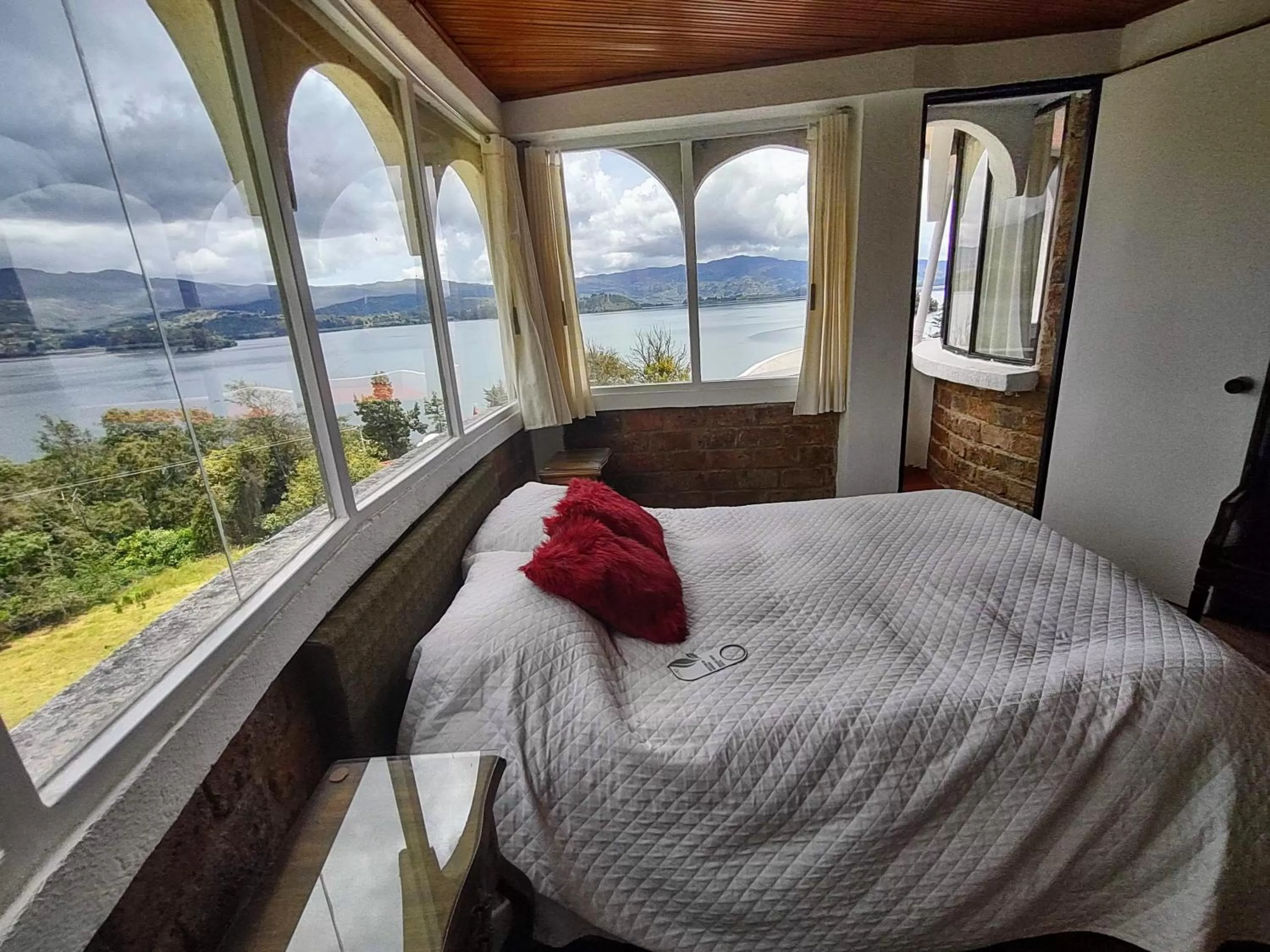 Bedroom in Refugio Génesis habitaciones Lago de Tota