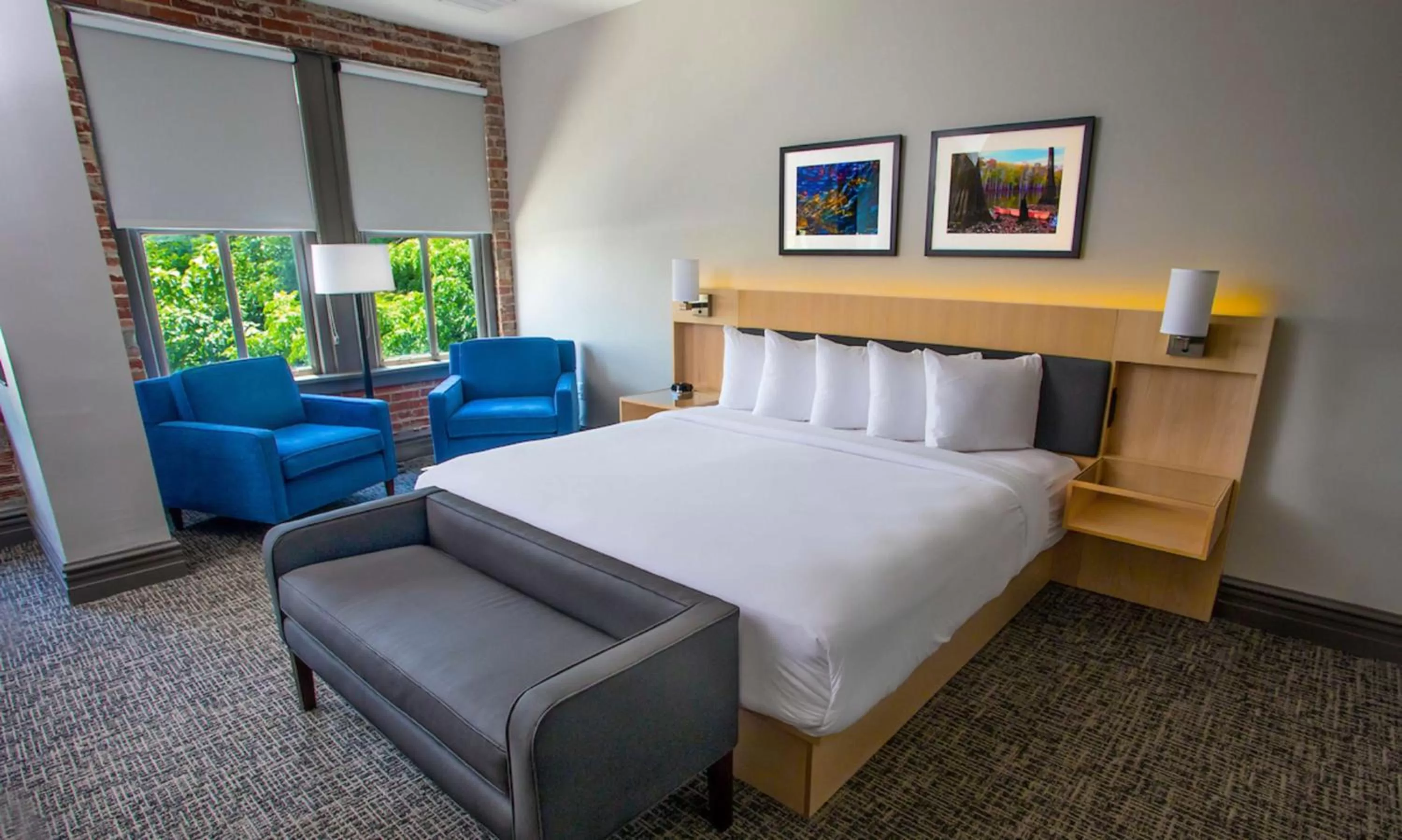 Bed in The Waters Hot Springs, Tapestry Collection by Hilton