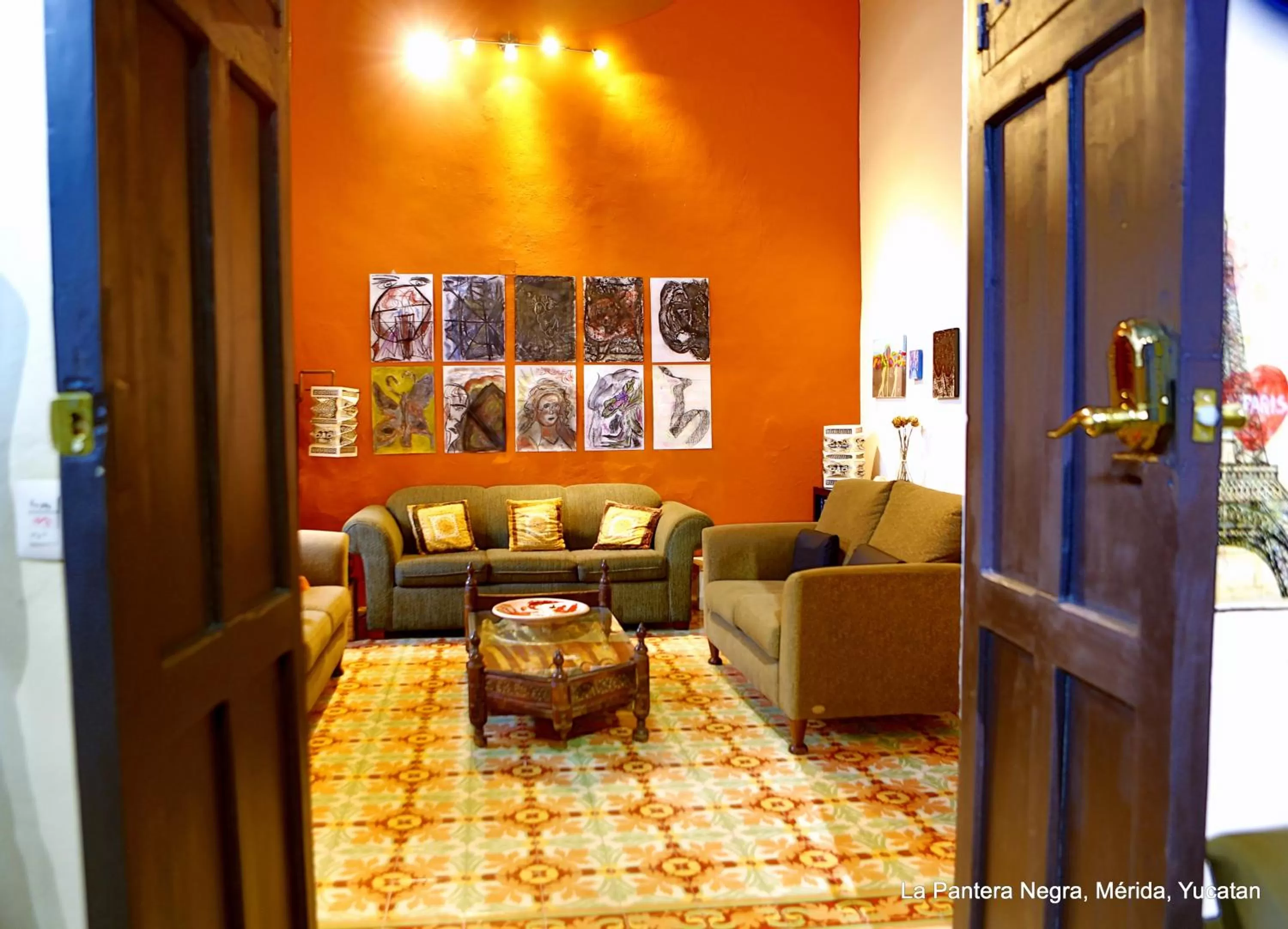 Living room in La Pantera Negra