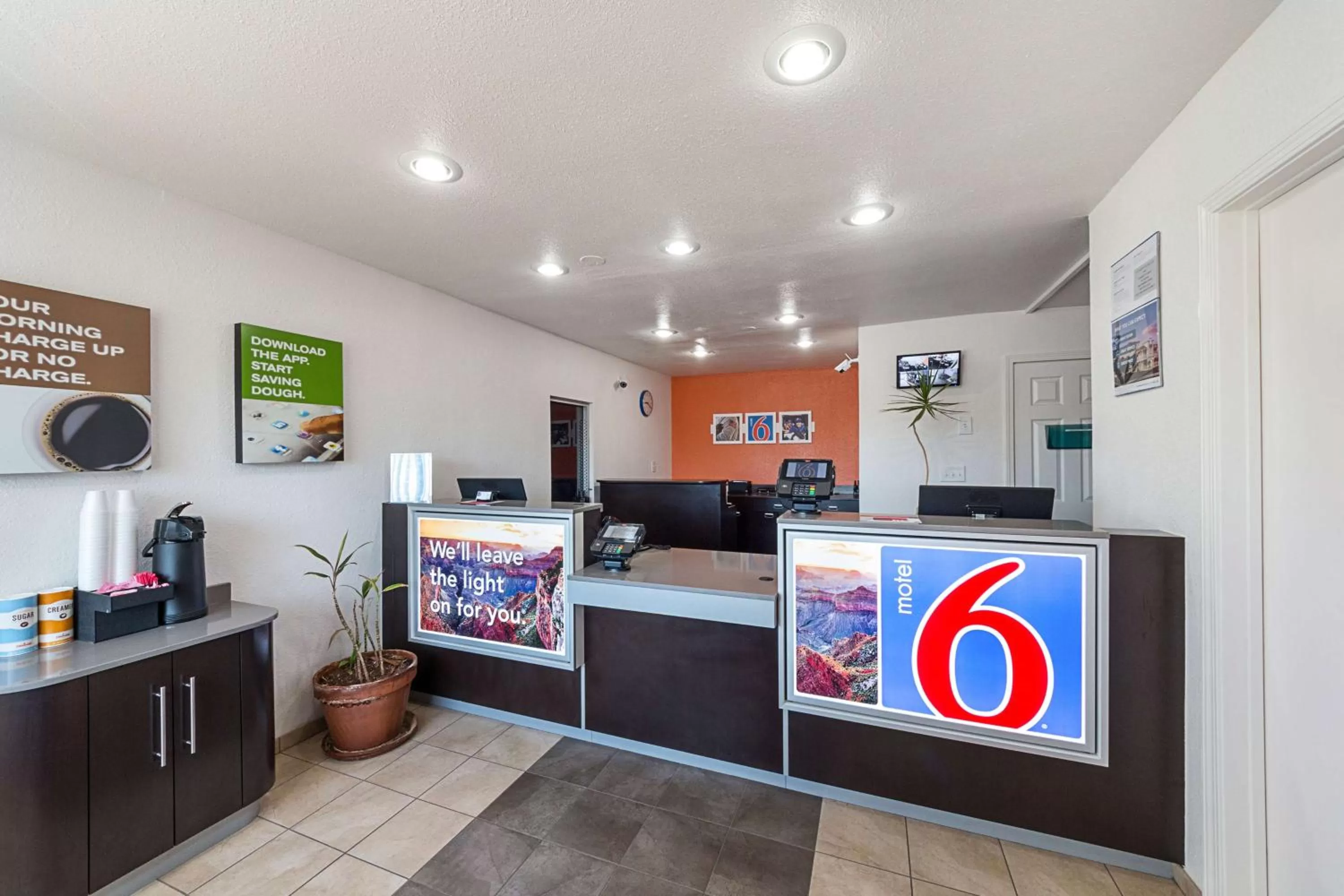 Lobby or reception in Motel 6-Mcallen, TX
